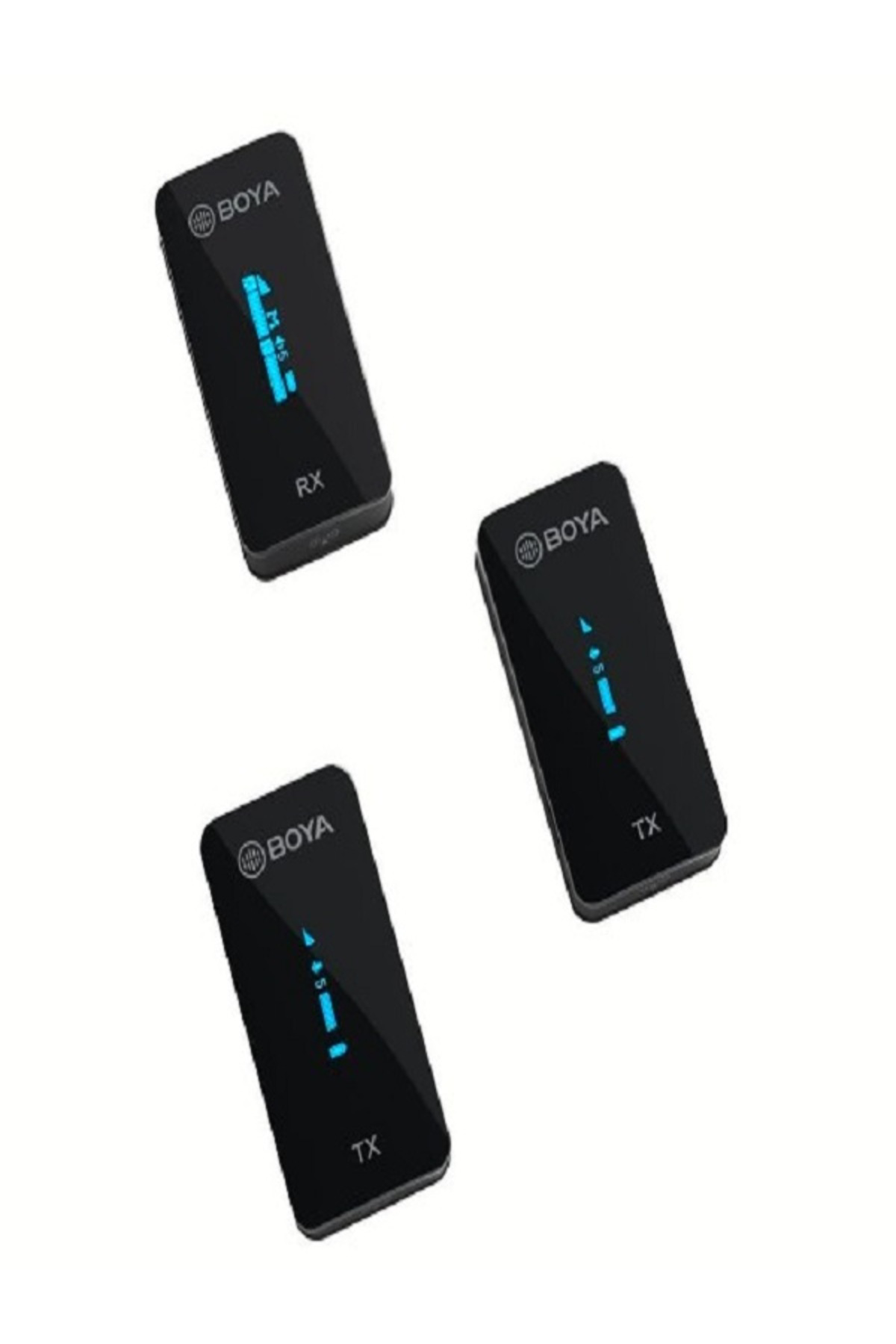 BY-XM6-K2 Kablosuz İkili Yaka Mikrofonu