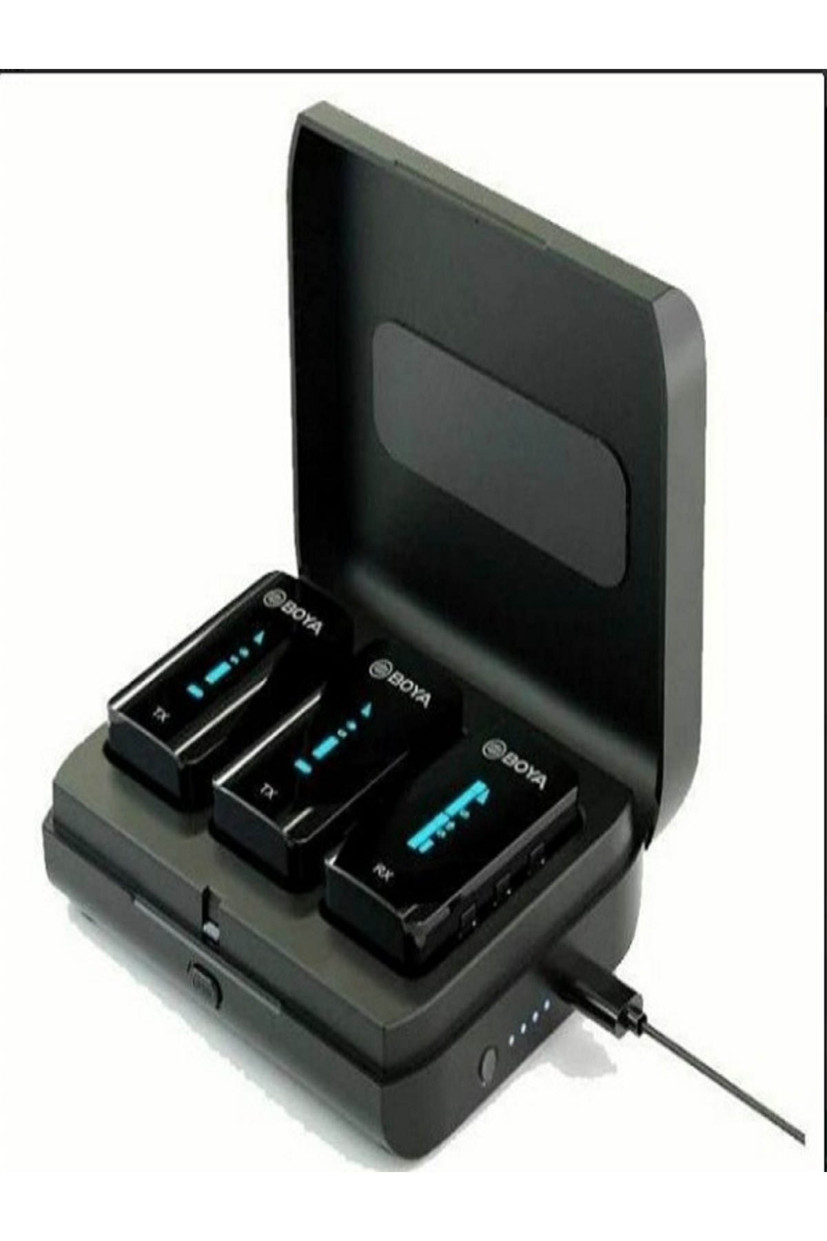 BY-XM6-K2 Kablosuz İkili Yaka Mikrofonu