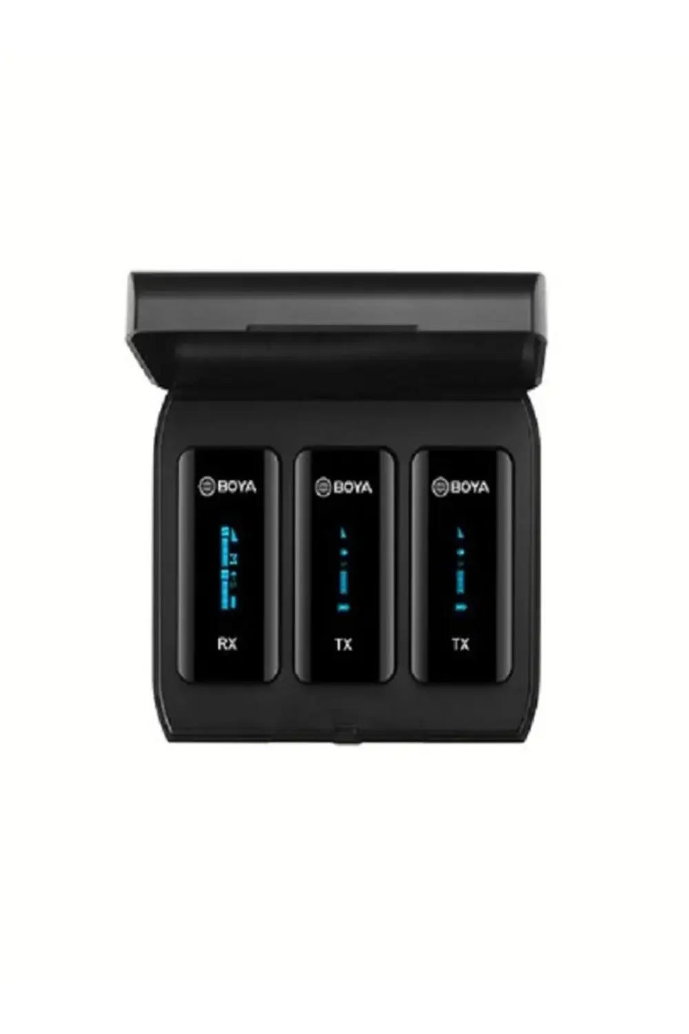 BY-XM6-K2 Kablosuz İkili Yaka Mikrofonu