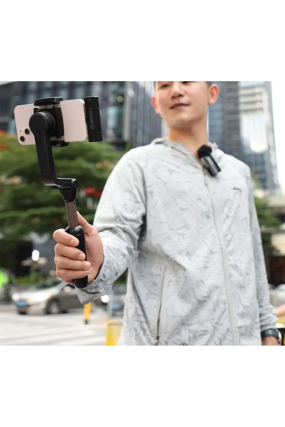 BY-XM6-S3 Kablosuz Yaka Mikrofonu - Lightning