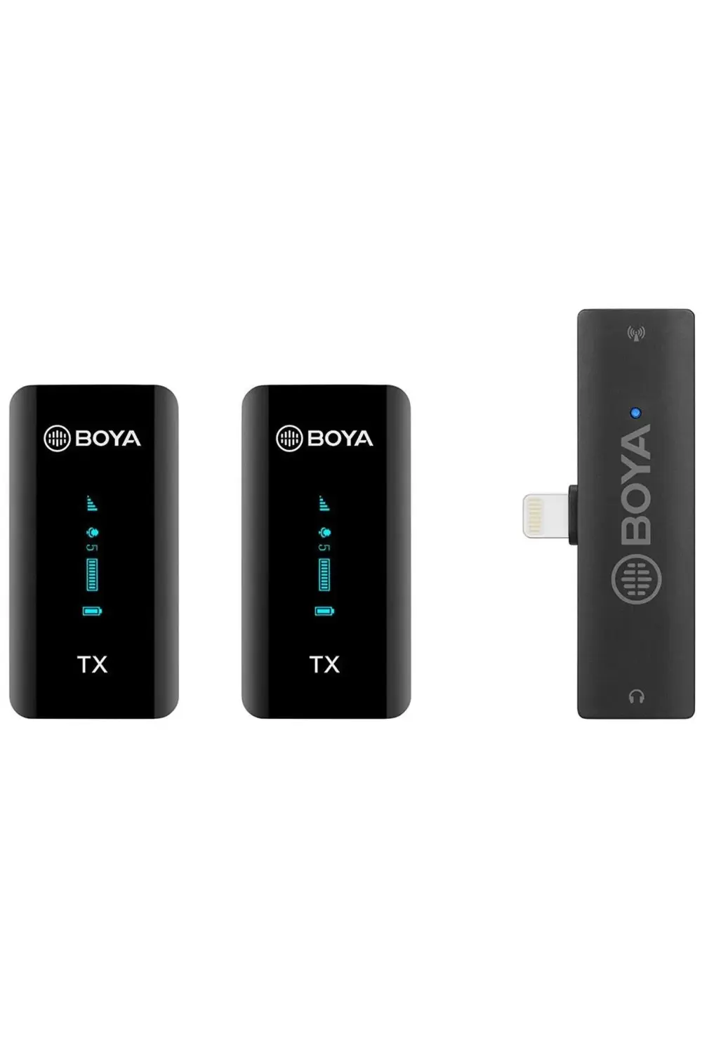 BY-XM6 S4 İkili Kablosuz Yaka Mikrofonu - Lightning