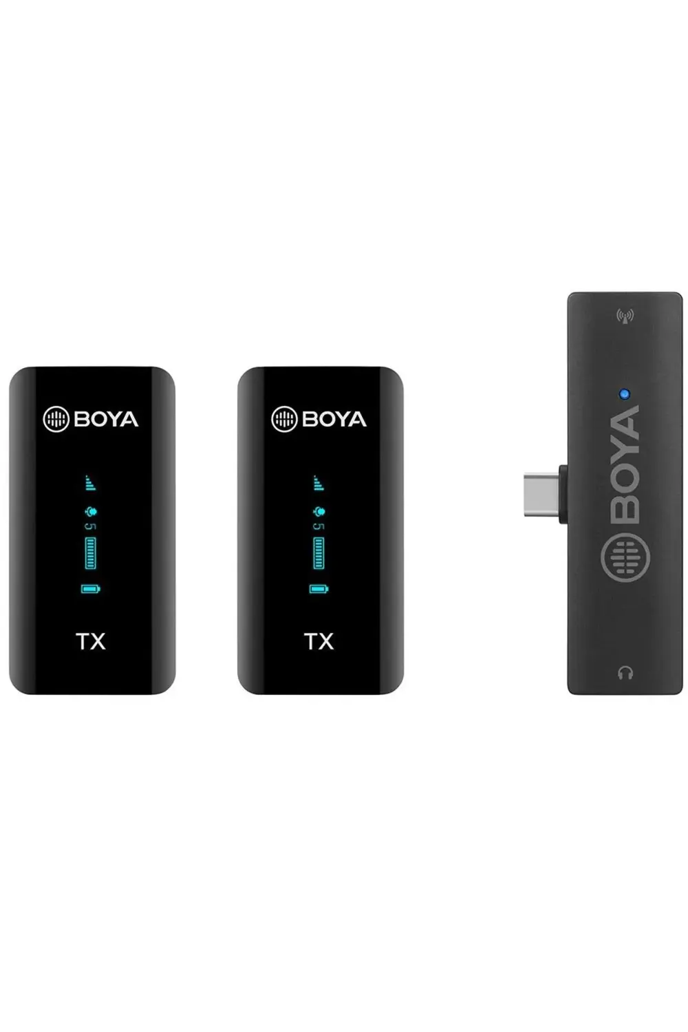 BY-XM6 S6 İkili Kablosuz Yaka Mikrofonu - Type-C