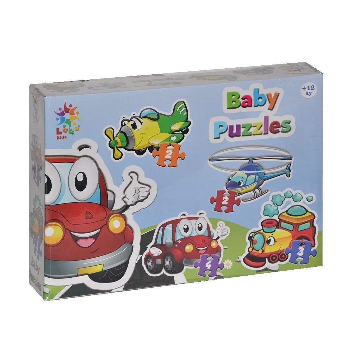 BYB003 BABY PUZZLE TAŞITLAR