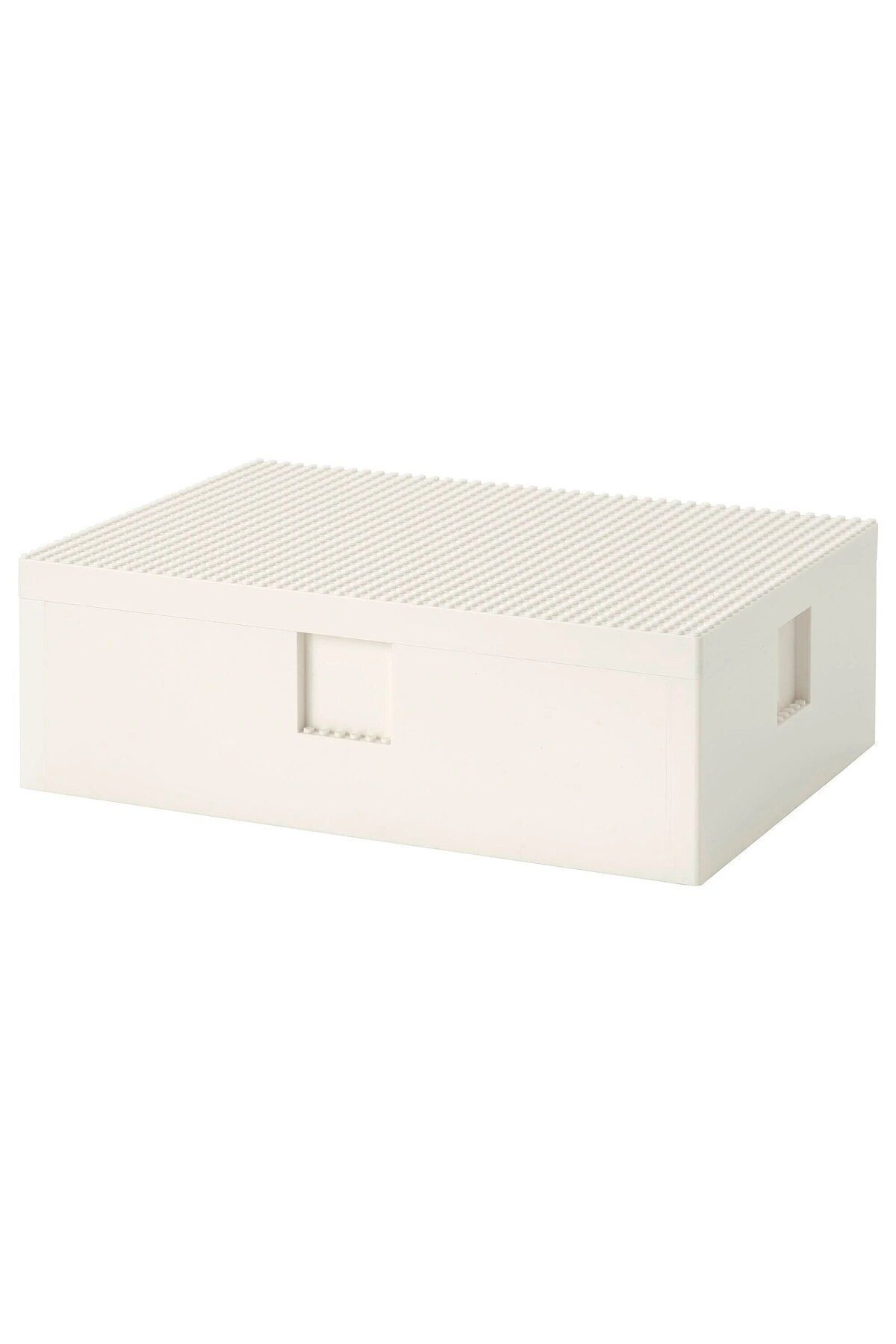 İkea Bygglek Kapakli Lego® Kutusu Beyaz 35X26x12 Cm