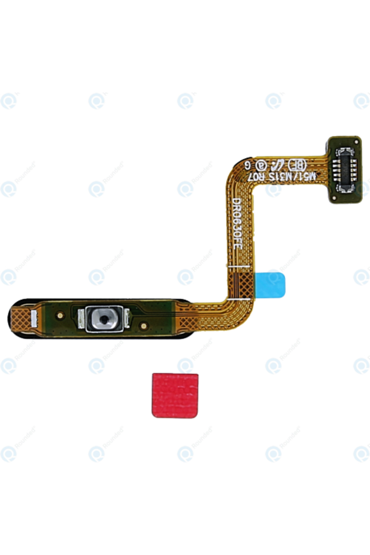 BYR Samsung Galaxy M51 Uyumlu Parmak İzi Tuşu + Filmi SM-M515F Siyah BYR Samsung Galaxy M51 Uyumlu Parmak İzi Tuşu + Filmi SM-M515F Siyah