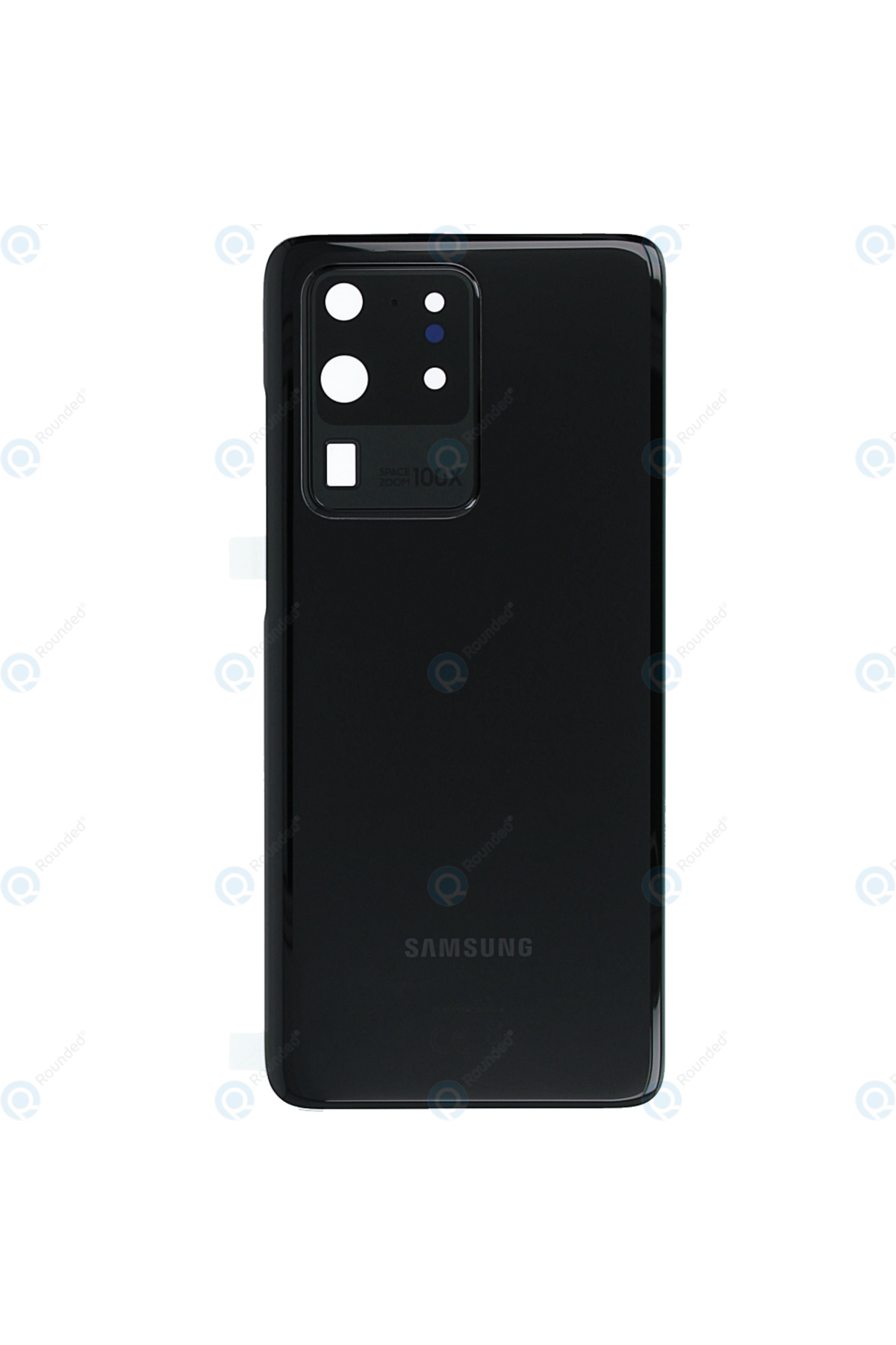 BYR Samsung Galaxy S20 Ultra Uyumlu Arka Pil Kapağı LENS HARİÇ SM-G988F Siyah