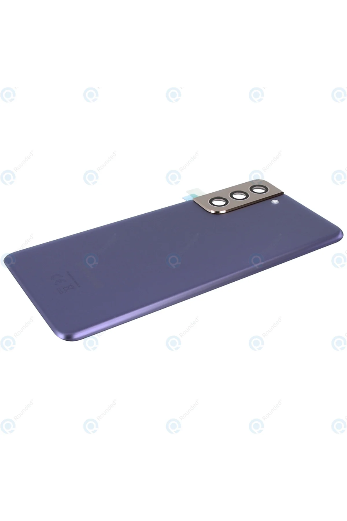 BYR Samsung Galaxy S21 Uyumlu Arka Pil Kapağı LENS HARİÇ SM-G991B Violet