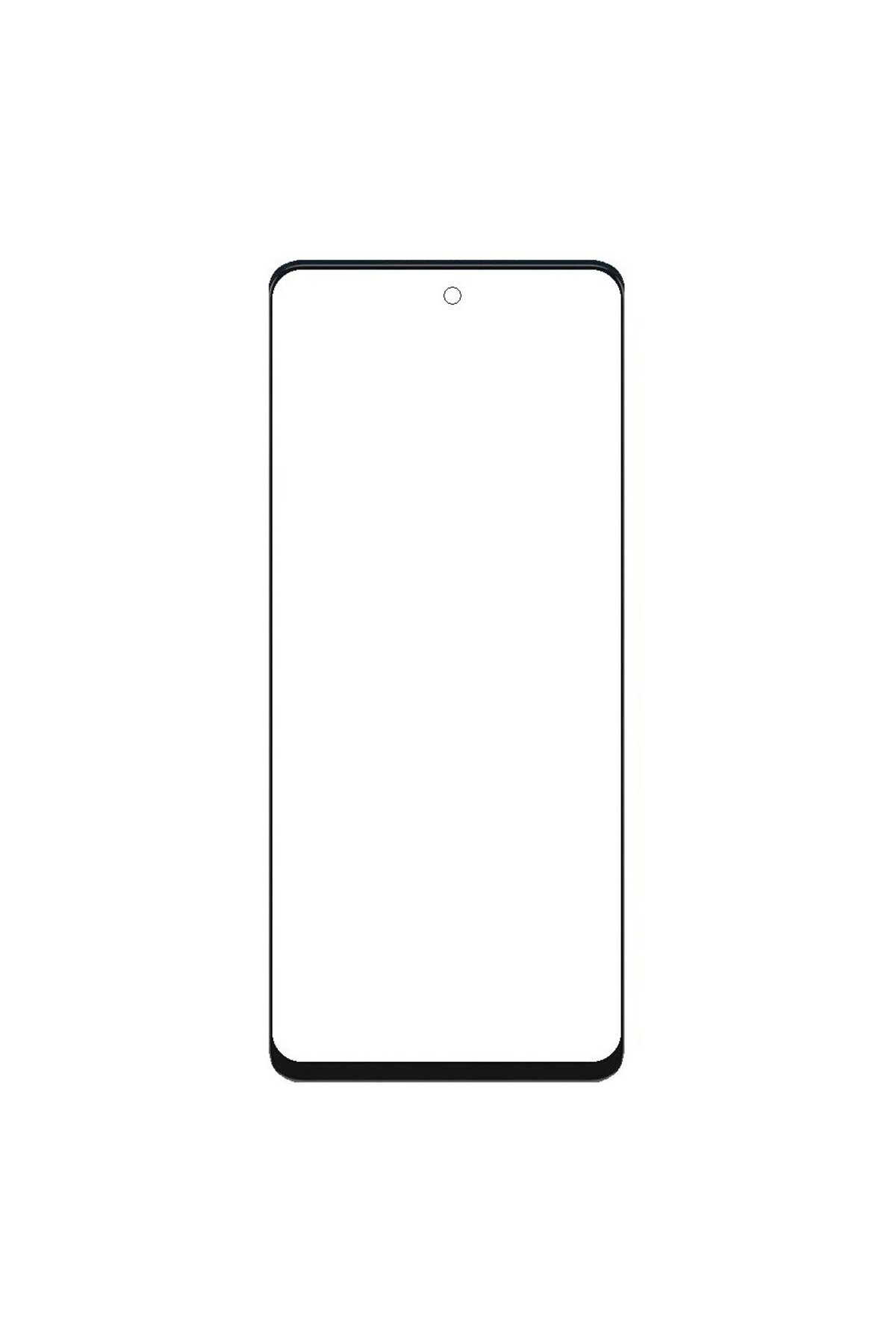 BYR Tecno Camon 19 Pro Uyumlu Okalı Dokunmatik Ön Cam EKRAN DEĞİL