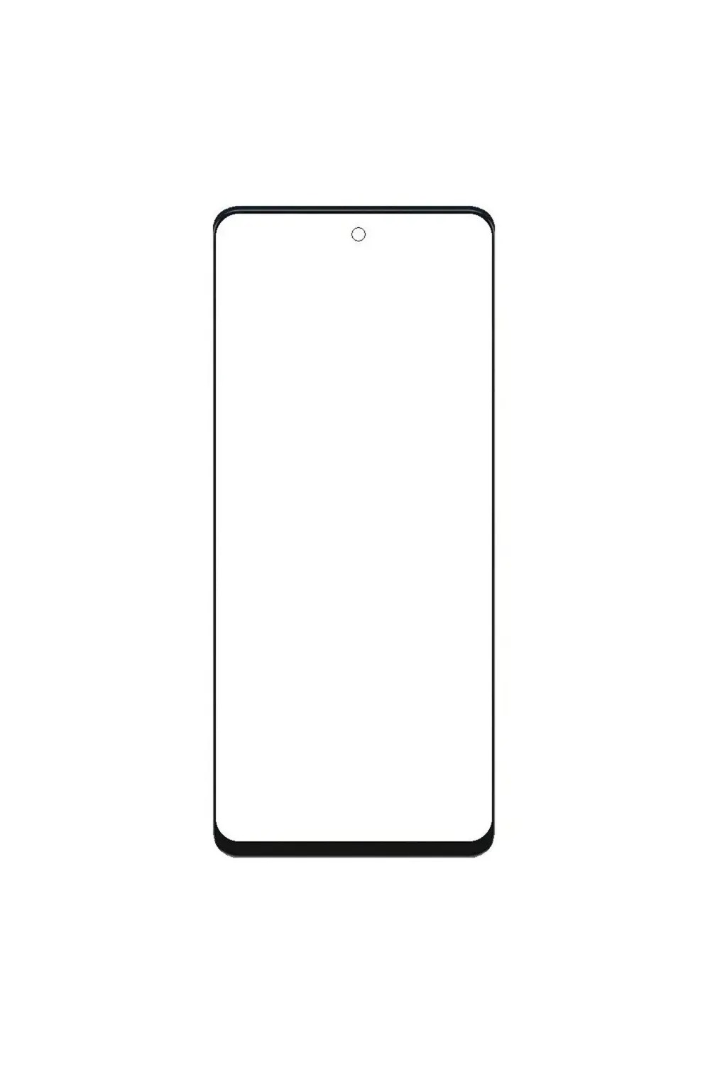 BYR Tecno Camon 19 Pro Uyumlu Okalı Dokunmatik Ön Cam EKRAN DEĞİL