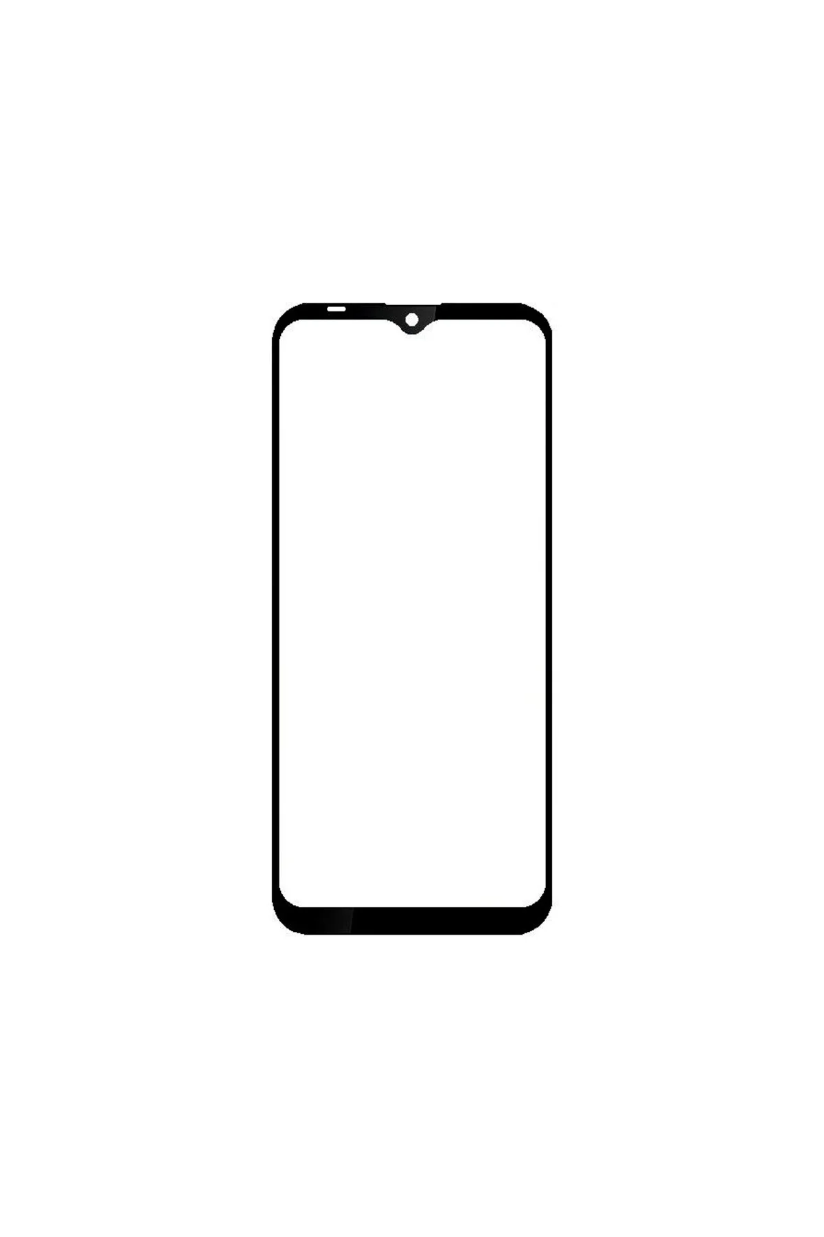 BYR Tecno Uyumlu Spark 4 lite Okalı Dokunmatik Ön Cam - EKRAN DEĞİLDİR.