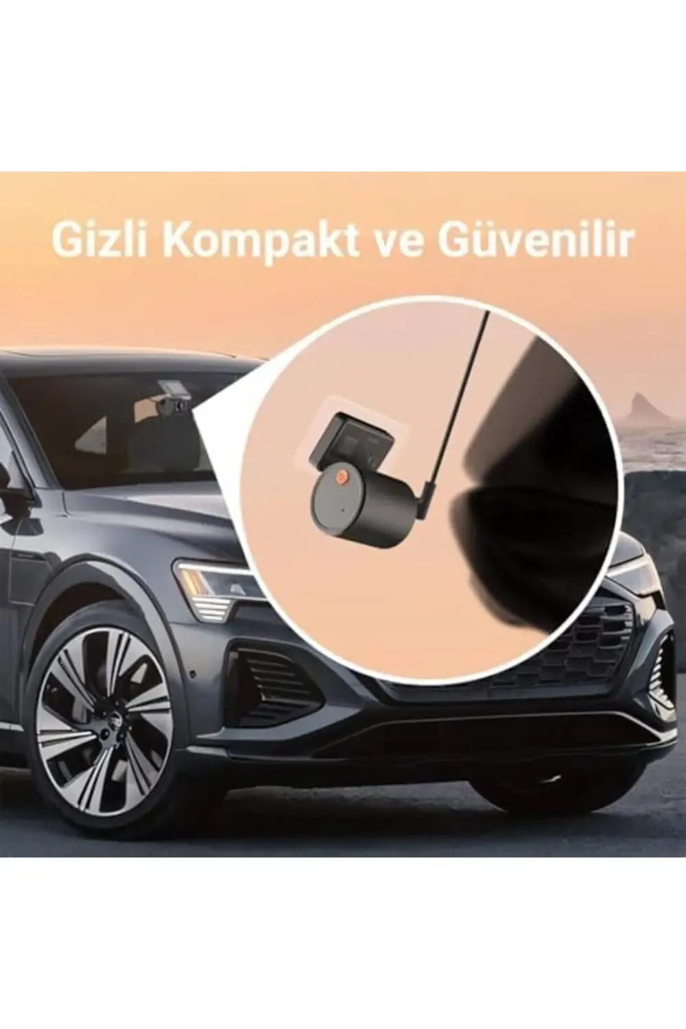 byrs Mini 3 2K 1296P WDR 135° Geniş Açı Lens Araç Kamerası veydho