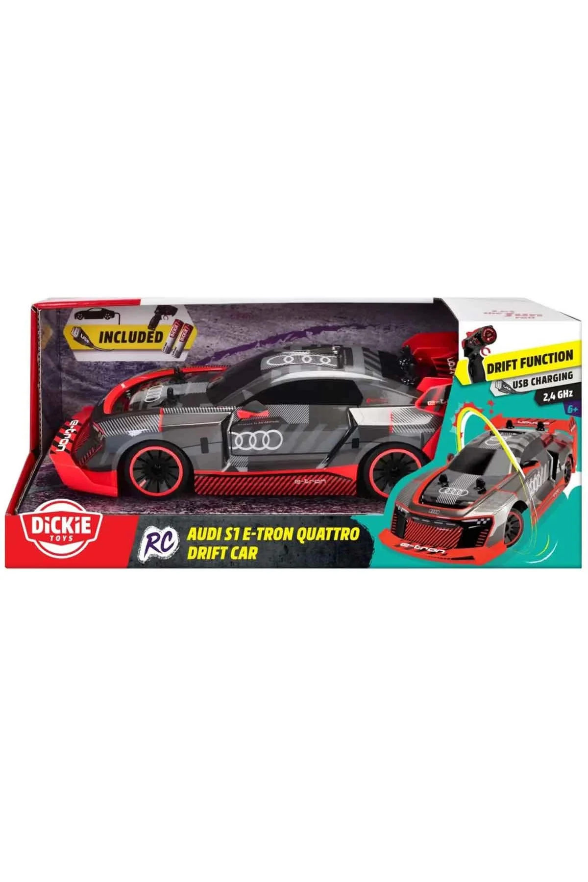Byrugzy  Audi S1 E-Tron Quattro Drift Kumandalı Araba Byrnew