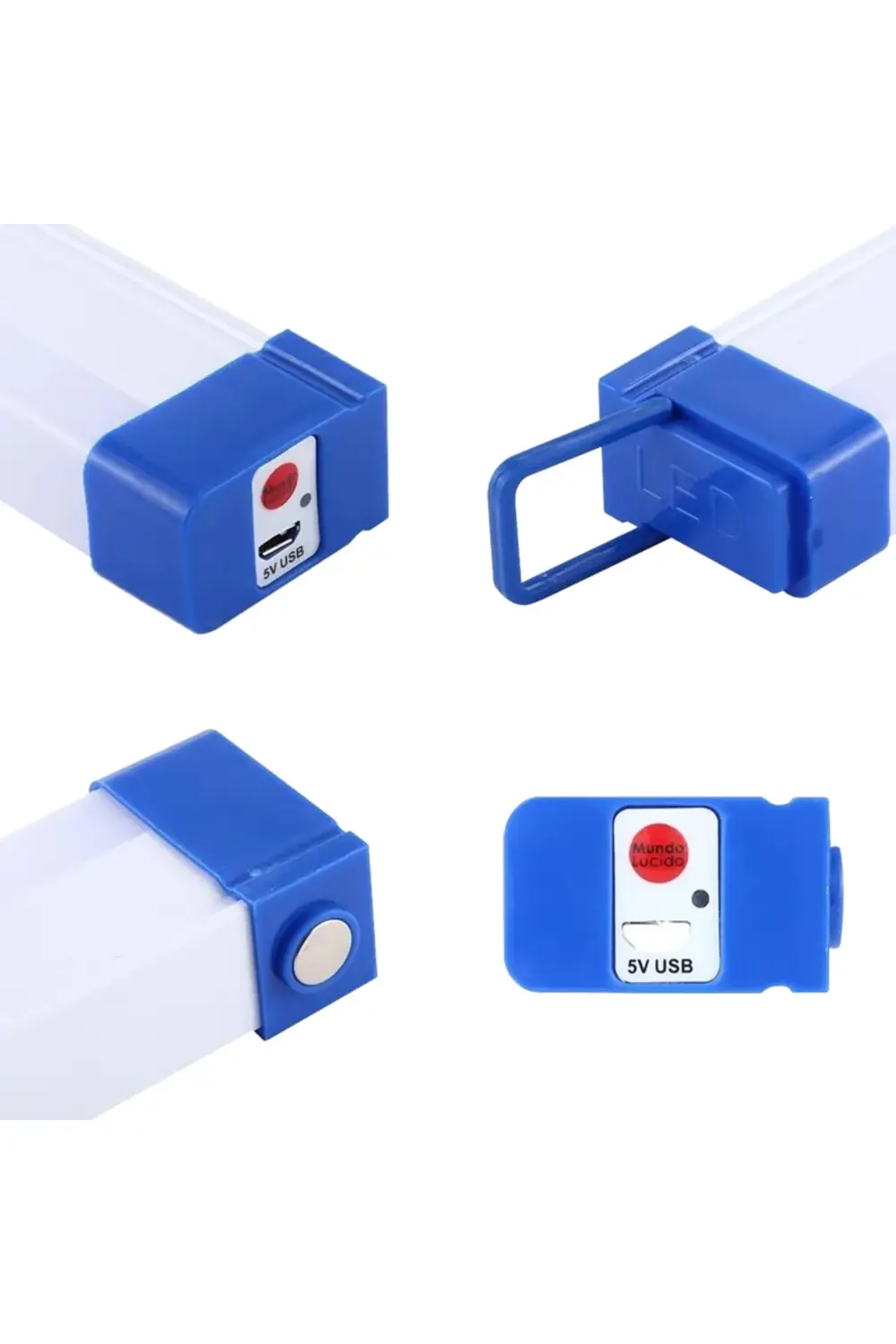 Byrxdn  Bk-300 Miknatisli Şarjli 32 Cm Solar Lamba (2 Parça Halin