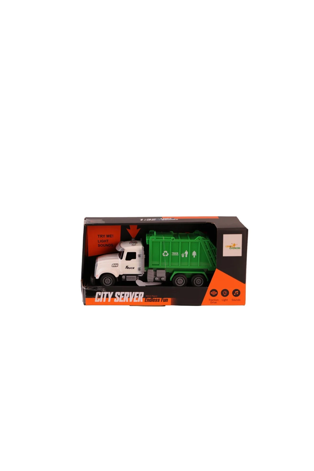 C-007A PİLLİ IŞIKLI ÇÖP ARABASI
