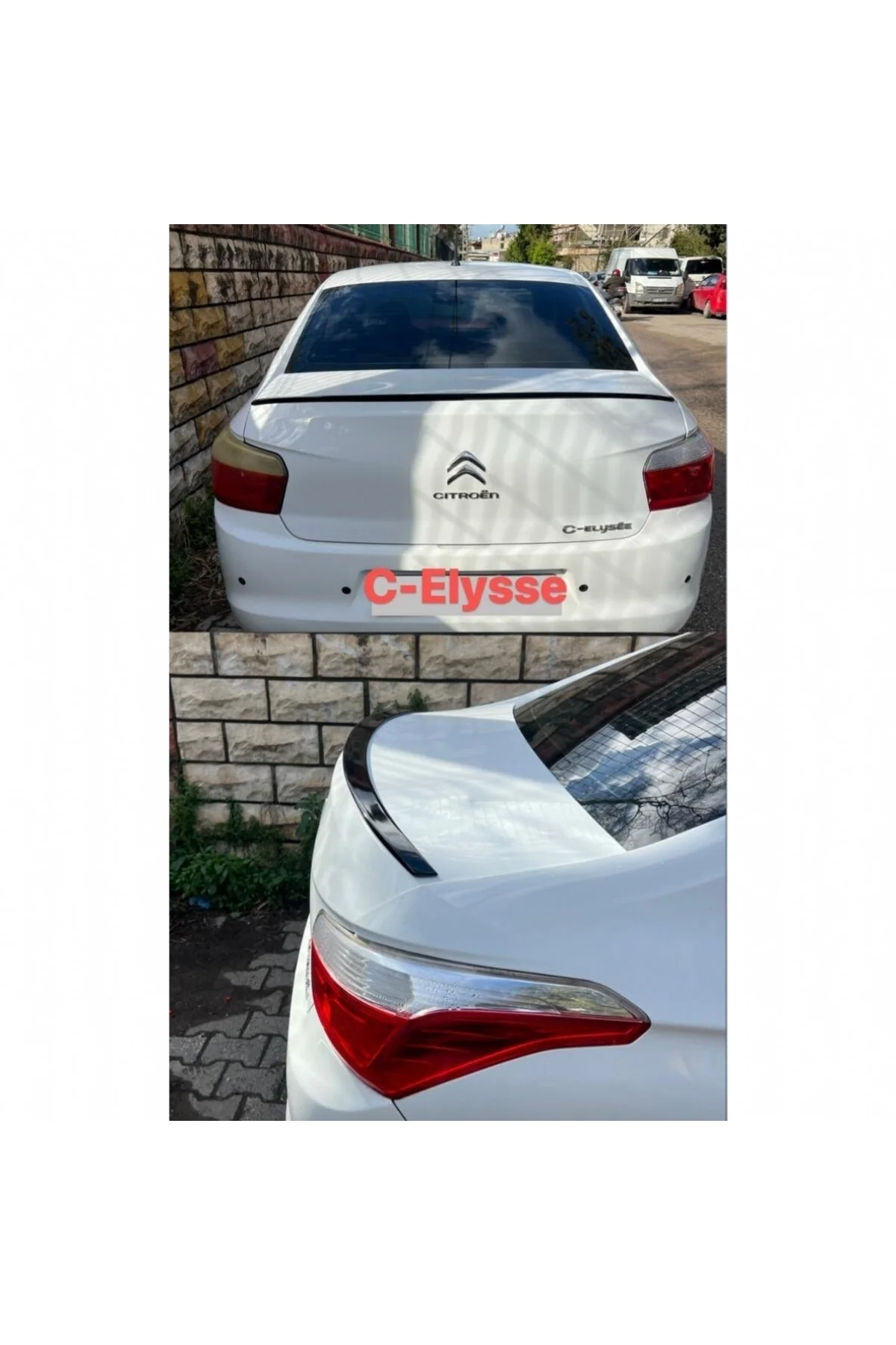 C-ELYSSE MODEL BOYALI PLASTİK SPOİLER