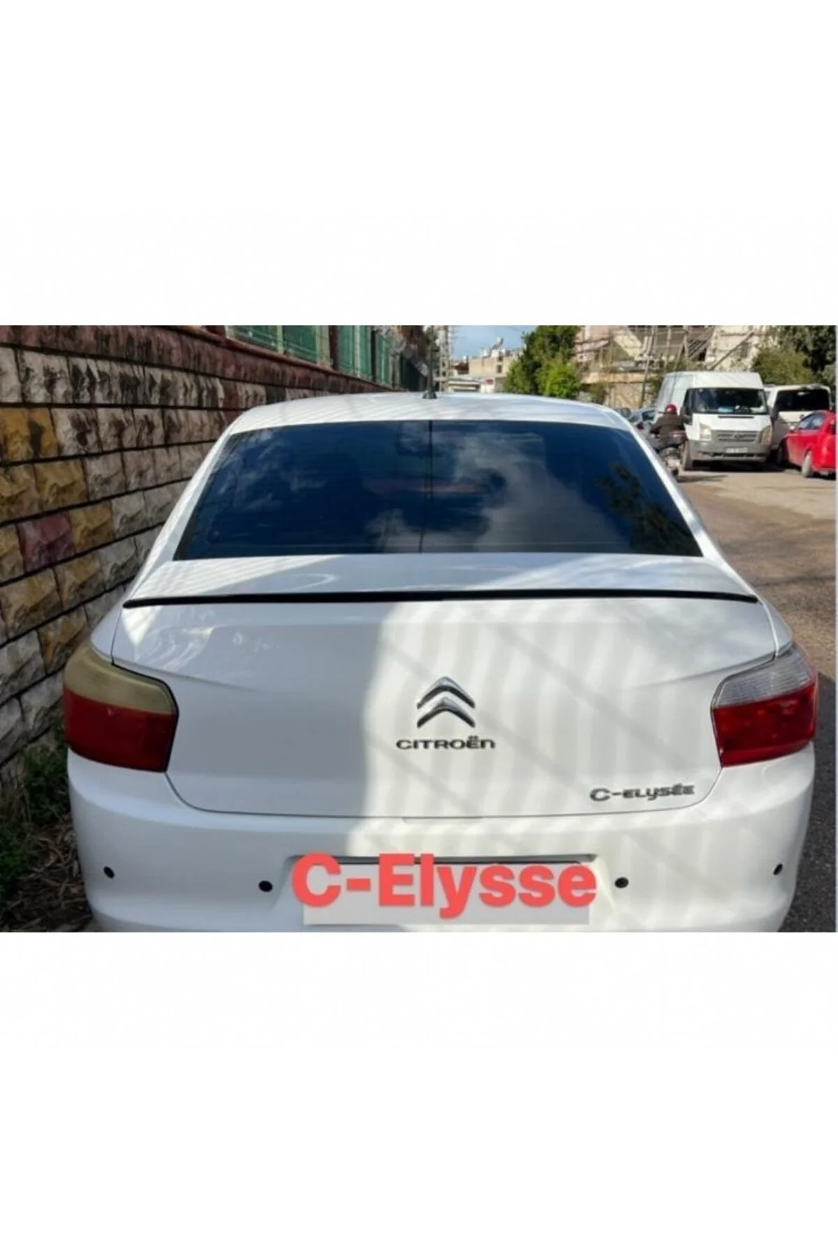 C-ELYSSE MODEL BOYALI PLASTİK SPOİLER