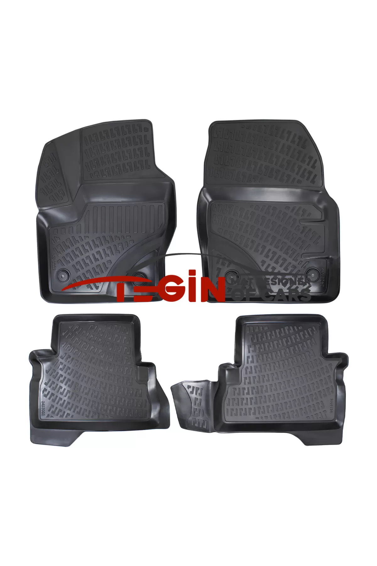 C-max 2022 3D Havuzlu Paspas Siyah
