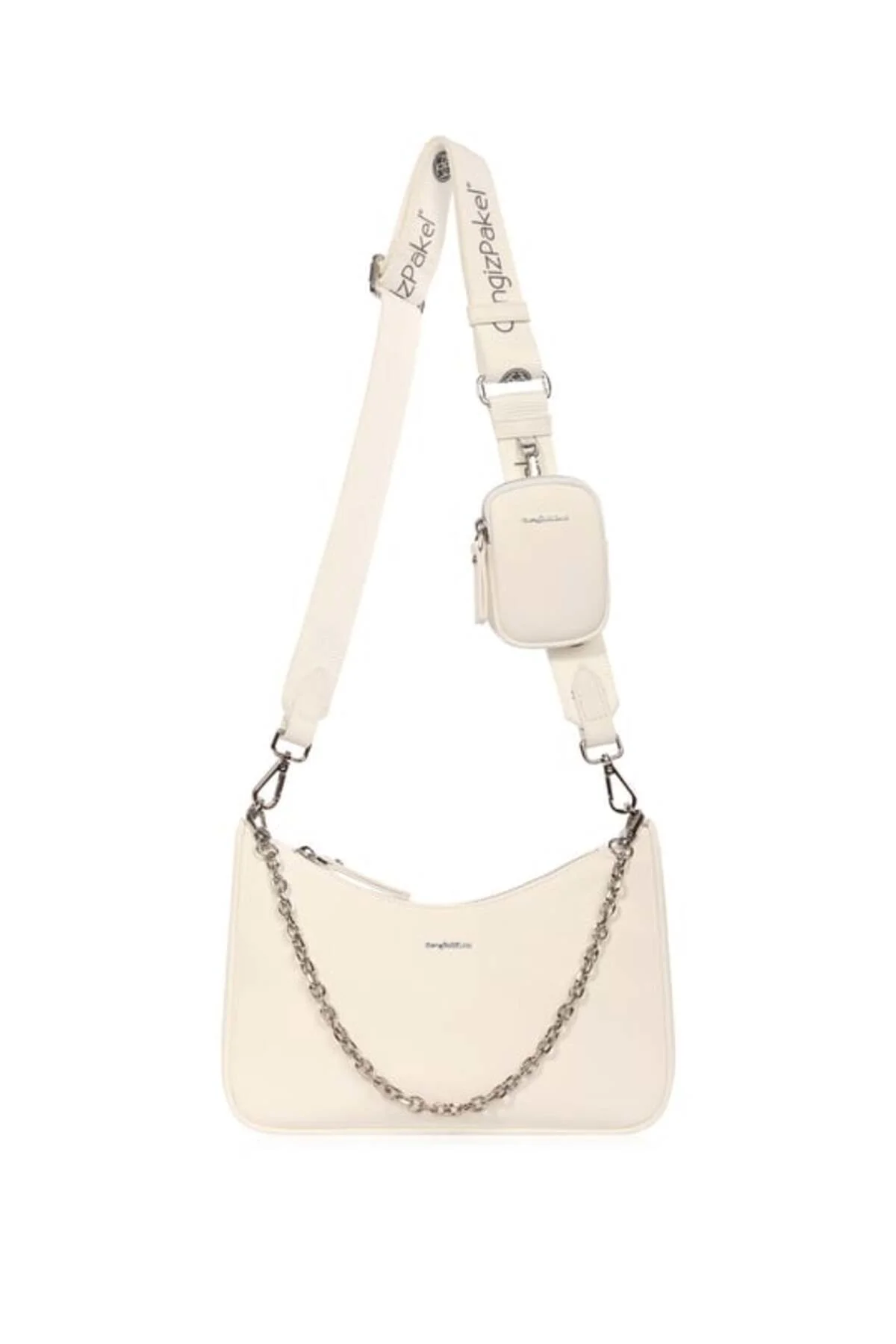 C. Pakel Unisex Gri RENK Crossbody Çapraz Çanta C. Pakel Unisex Gri RENK Crossbody Çapraz Çanta
