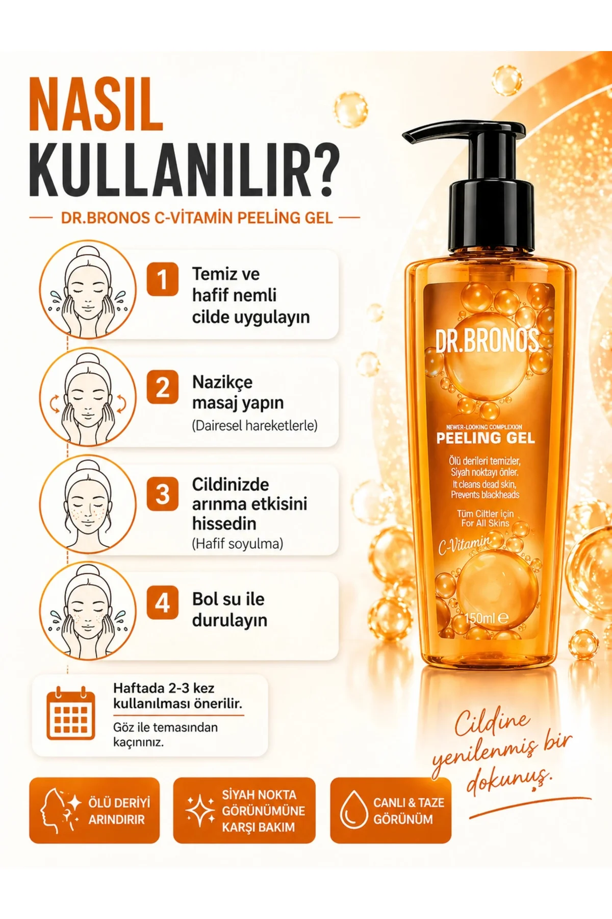 C Vitamin Peeling Jel 150 ml C Vitamin Peeling Jel 150 ml