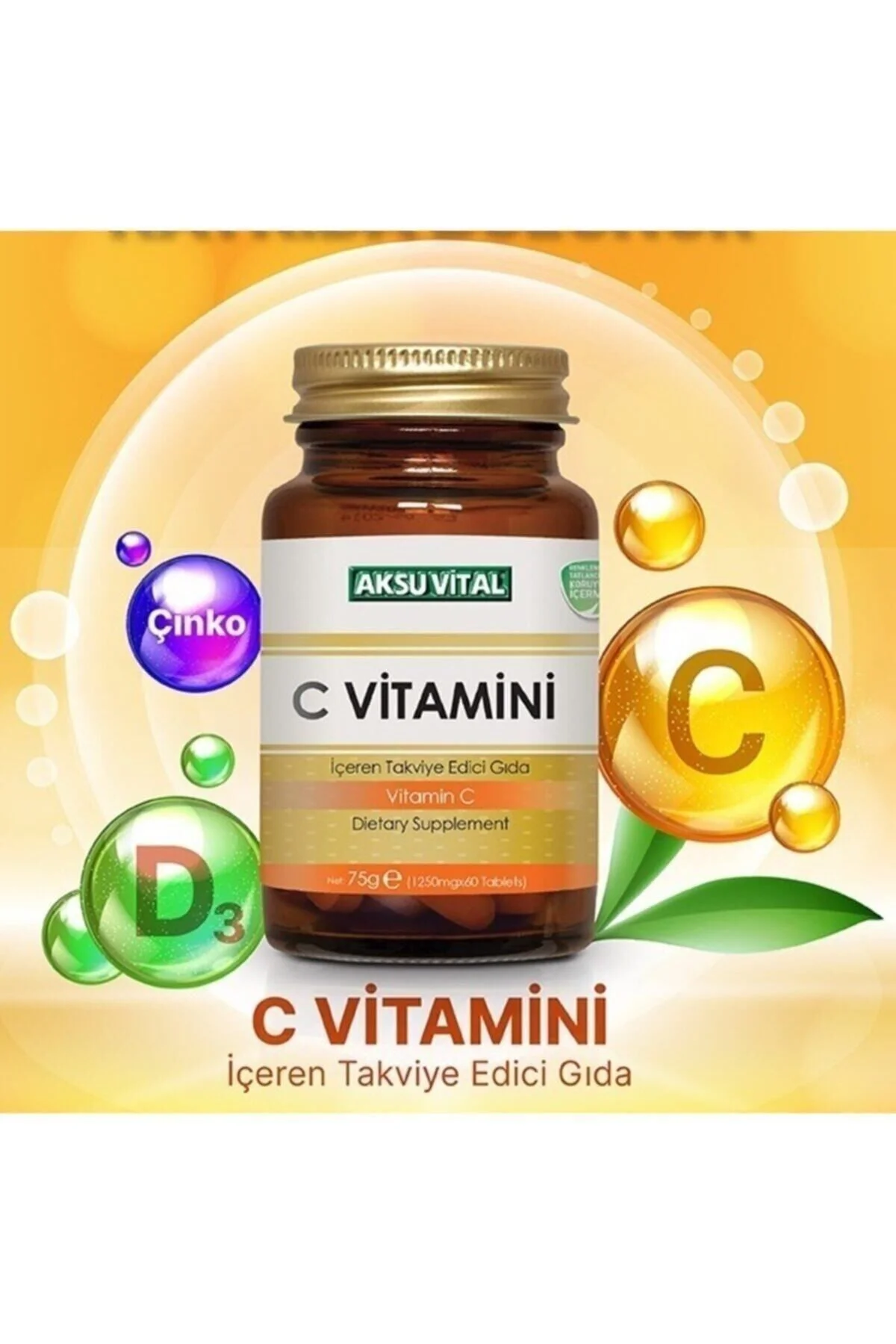C Vitamini 1250 Mg 60 Tablet