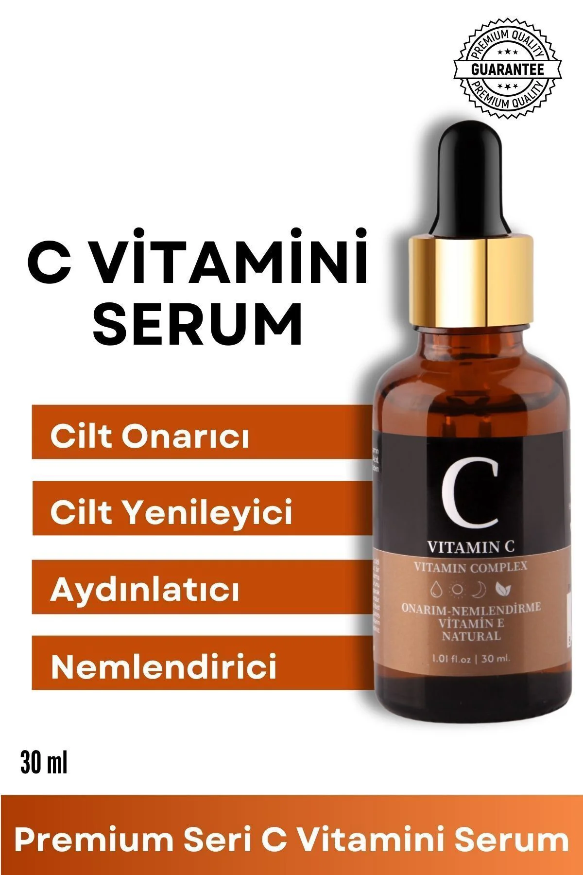 C Vitamini Cilt Bakım Serumu Aydınlatıcı Ve Ton Eşitleyici Hyalur