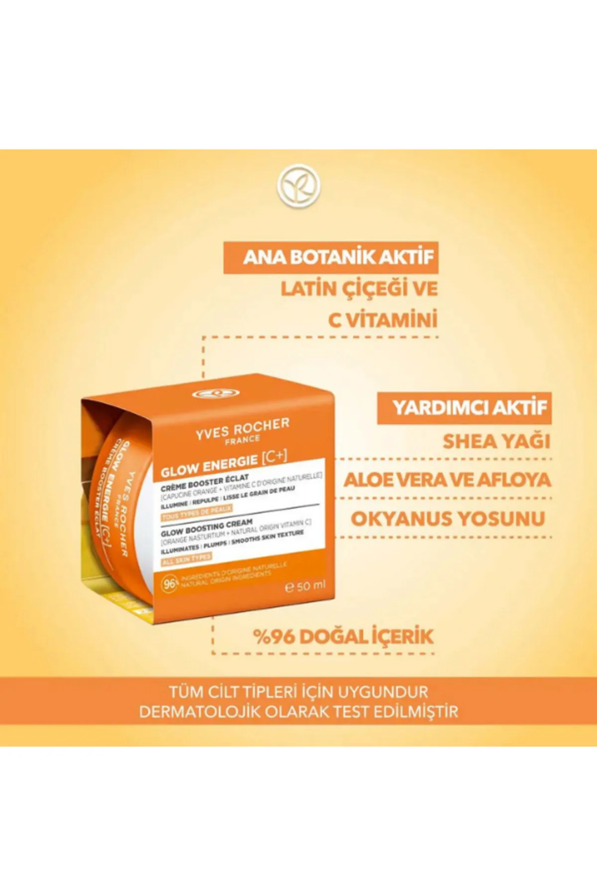 C Vitamini İçeren Işıltı Veren Gündüz Bakım Kremi 50 ml