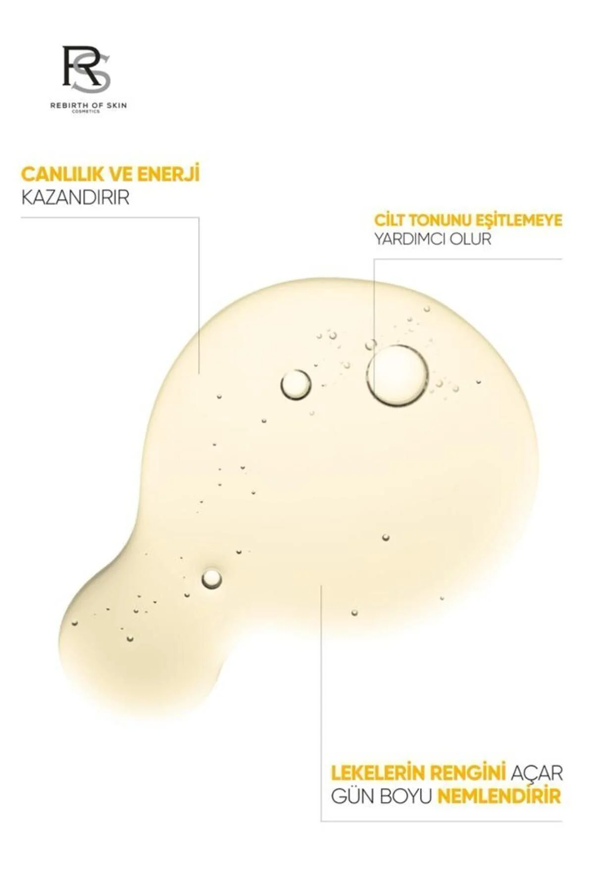 C Vitamini, Niacinamide ve Hyaluronıc Acıd İçeren Aydınlatıcı Ve Ton Eşitleyici Bakım Serumu 30 ml