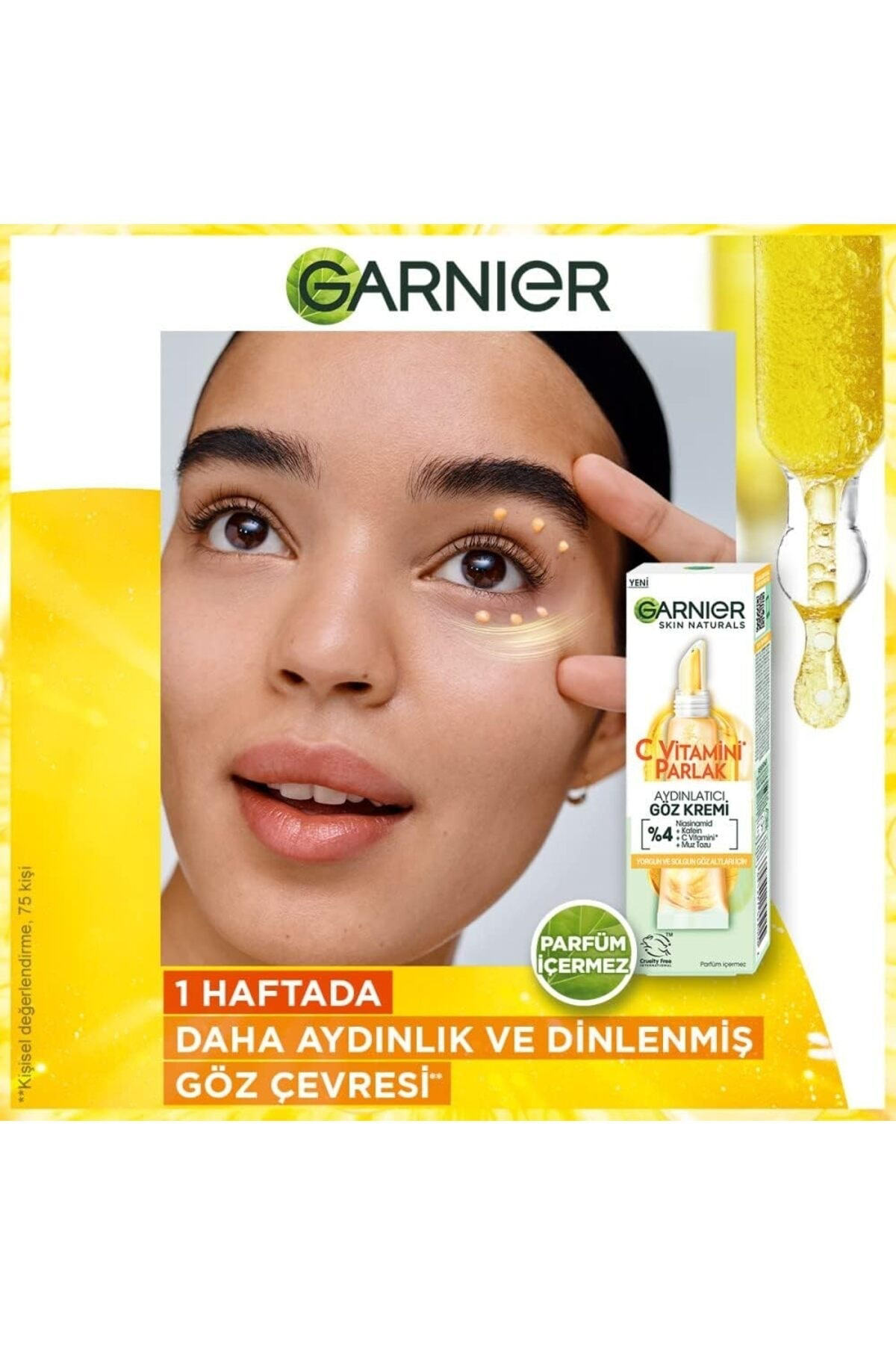 C Vitamini Parlak Aydınlatıcı Göz Kremi - Görsel 5