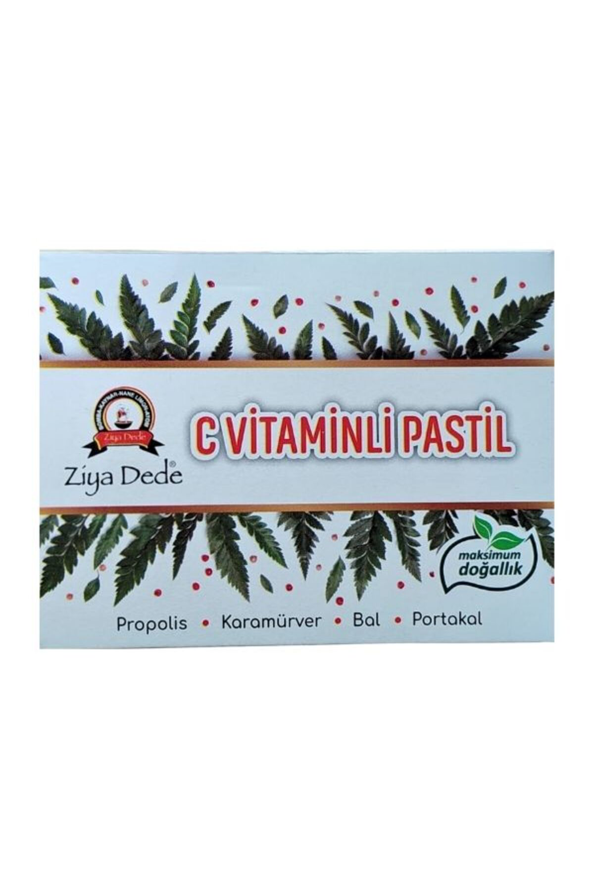 C Vitaminli Pastil 100g Propolis Karamürver Bal Portakal