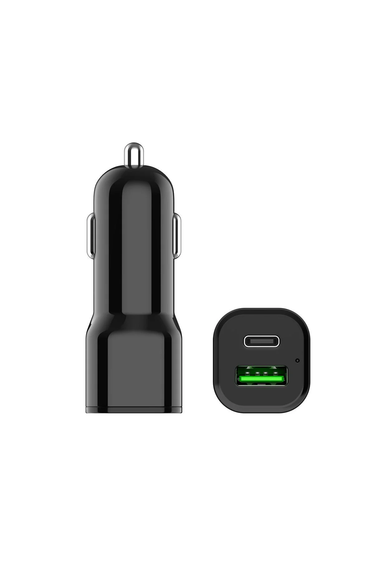 C10 38w Type-c - Usb Port 2 Giriş Araç Şarj Cihazı