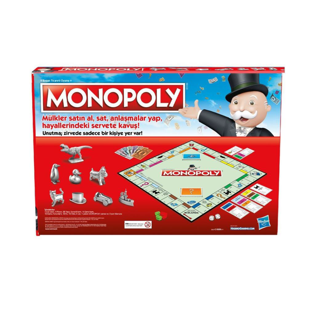C1009 Hasbro Gaming - Monopoly +8 yaş C1009 Hasbro Gaming - Monopoly +8 yaş