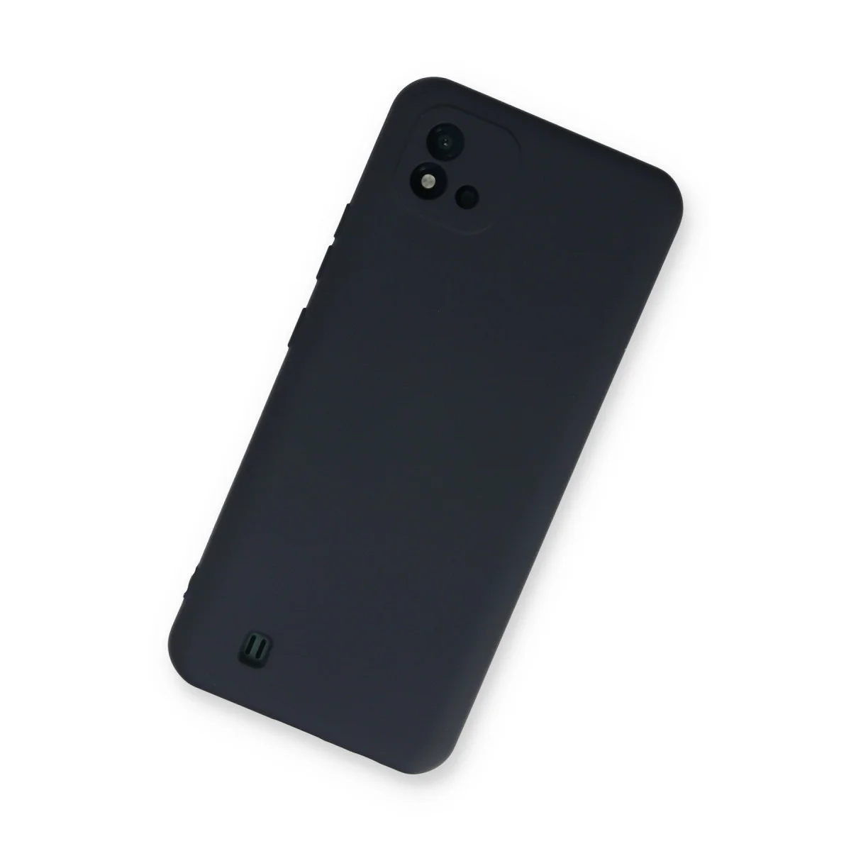 C11 2021 Nano İçi Kadife Silikon Kılıf - Lacivert