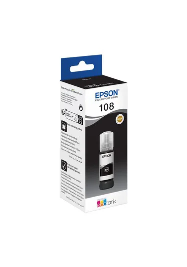 C13T09C14A (108) SİYAH MÜREKKEP KARTUŞ 70ML L18050