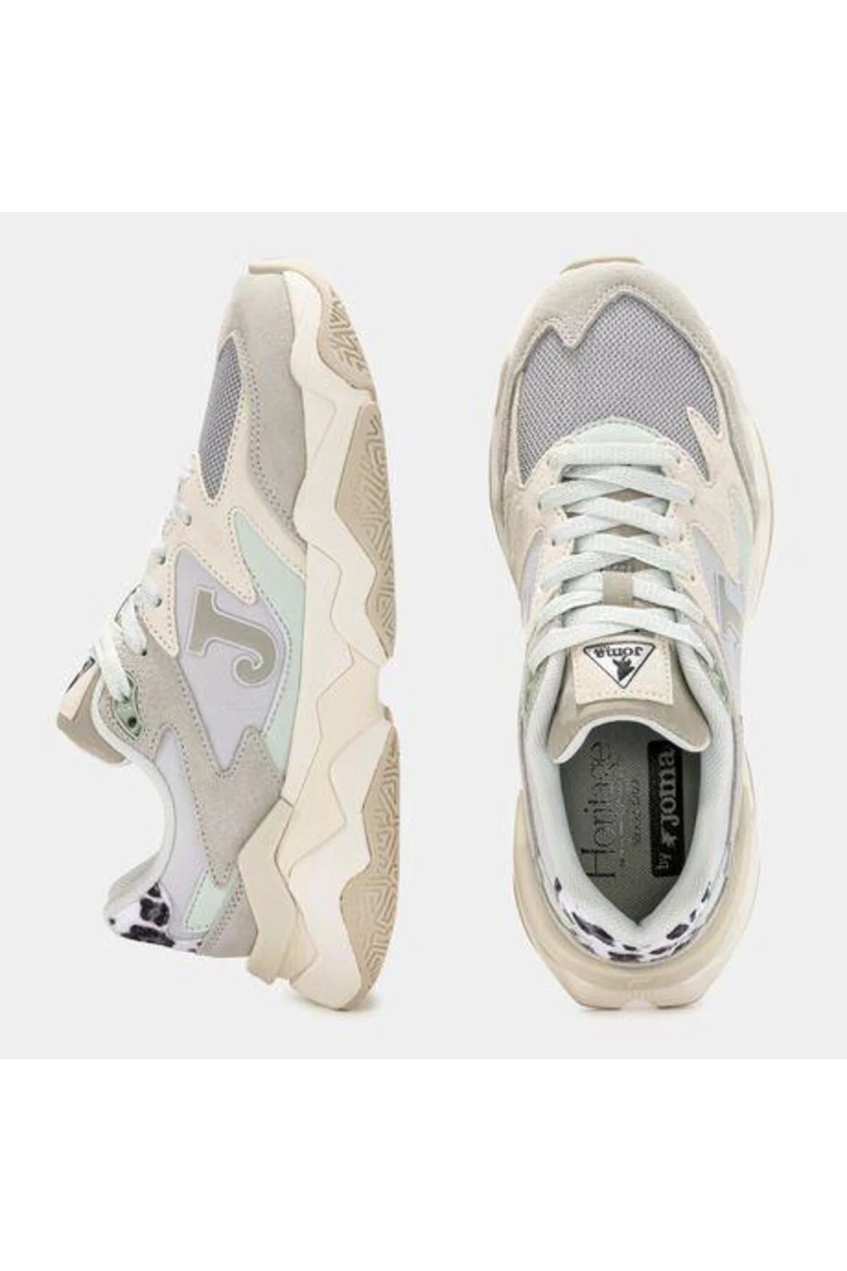 C1400 Lady 2512 Gris Kadın Günlük Spor Ayakkabı C140LS2512