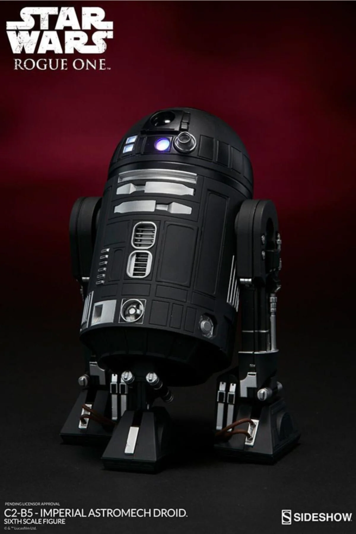 C2-b5 Imperial Astromech Droid Sixth Scale Figure C2-b5 Imperial Astromech Droid Sixth Scale Figure