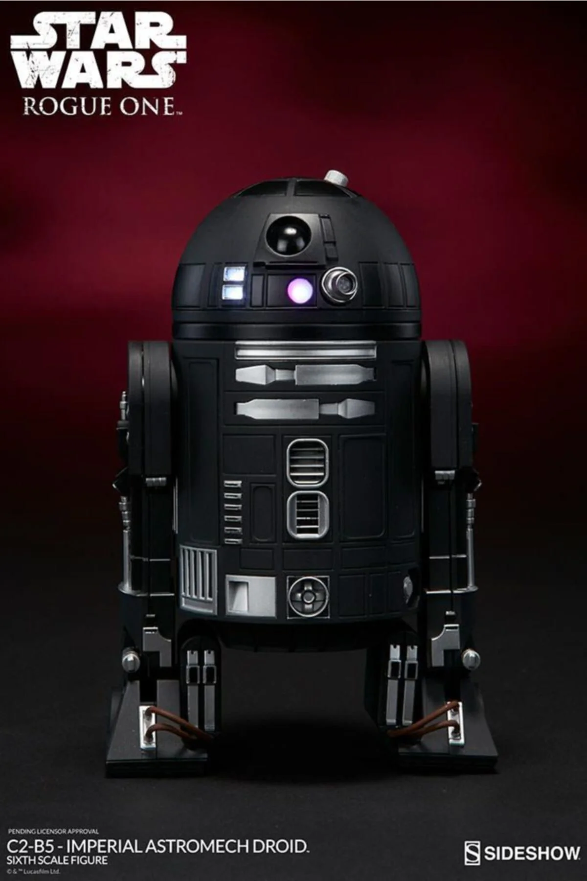 C2-b5 Imperial Astromech Droid Sixth Scale Figure C2-b5 Imperial Astromech Droid Sixth Scale Figure