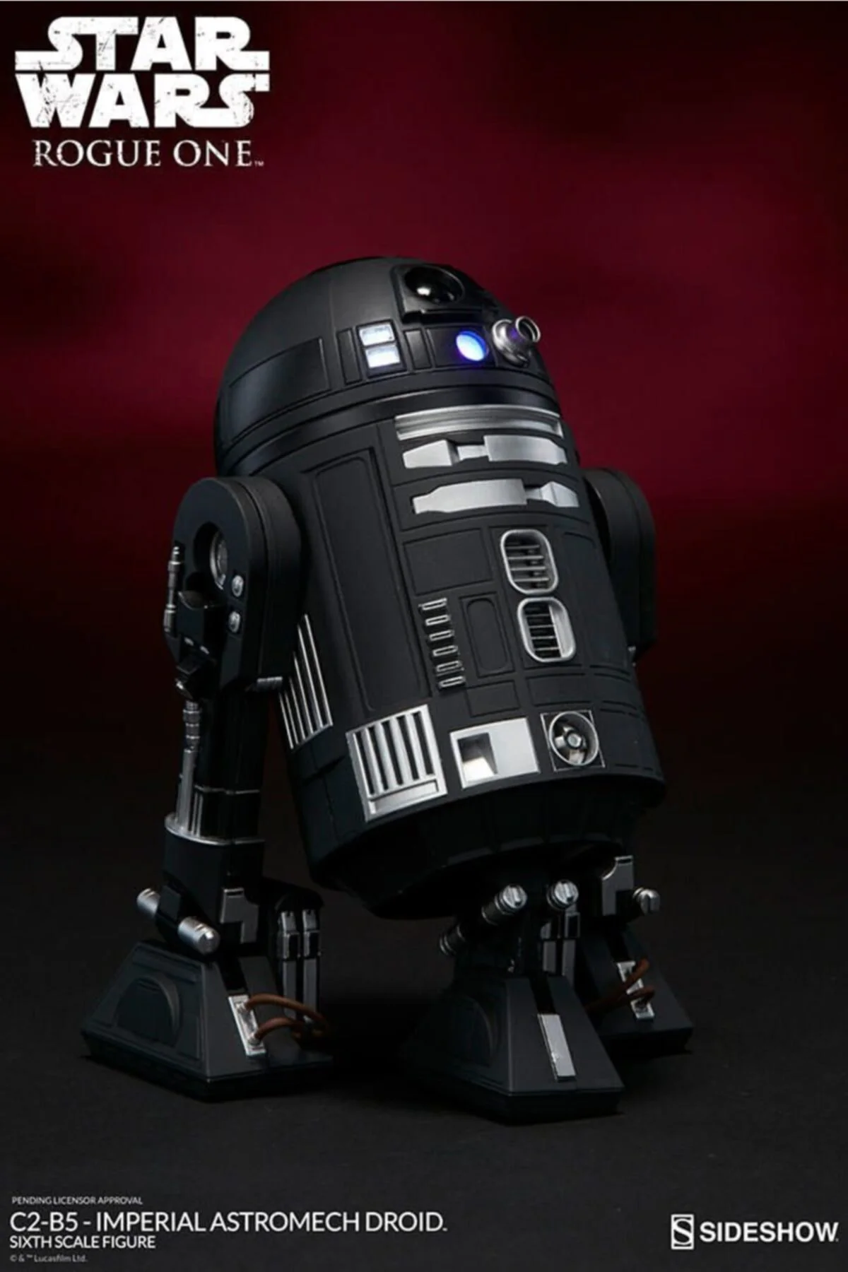 C2-b5 Imperial Astromech Droid Sixth Scale Figure C2-b5 Imperial Astromech Droid Sixth Scale Figure