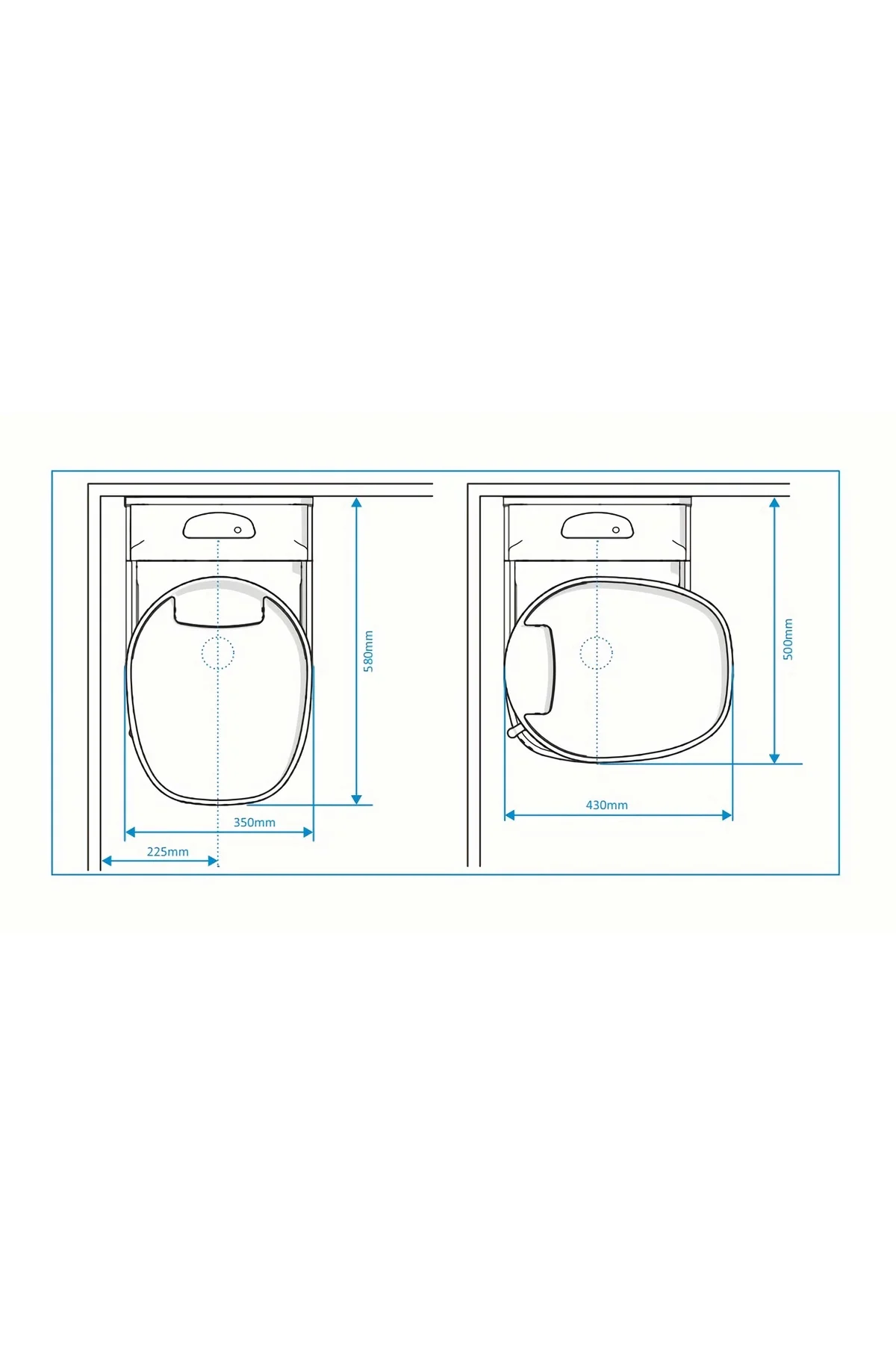C200 cs Çekme Karavan Döner Kasetli Tuvalet