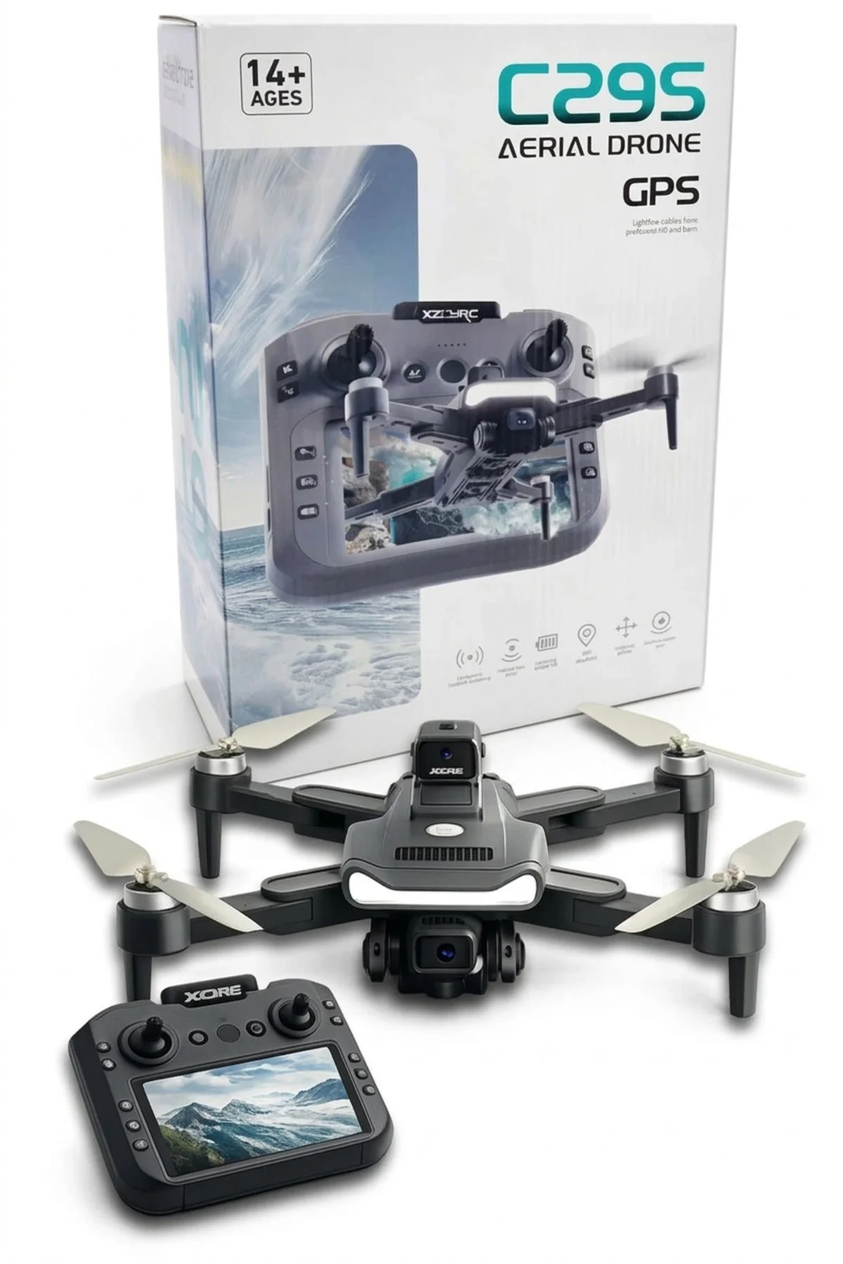 C29S GPS Drone – Katlanabilir HD Kamerali Profesyonel Drone