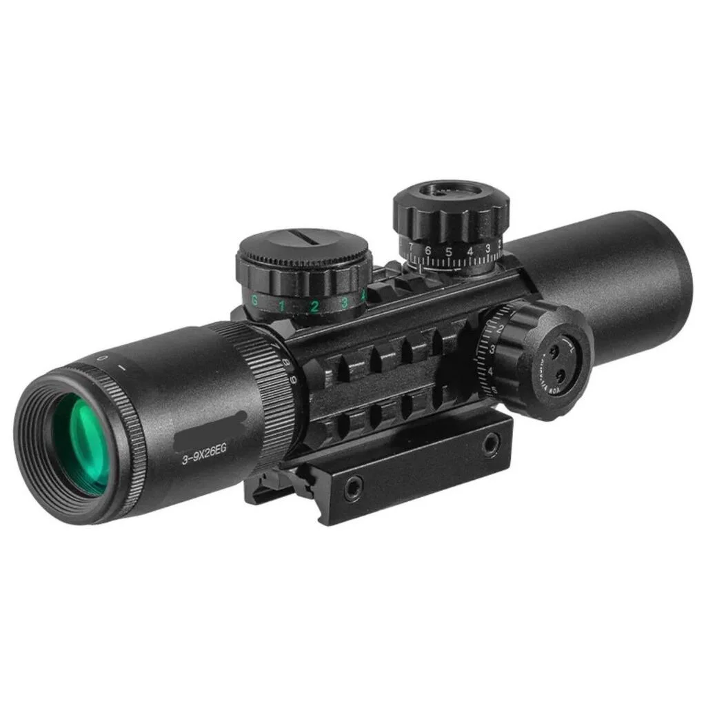 C3-9X26 EG Raylı Çift ışıklı  Dürbünü  11mm/22mm