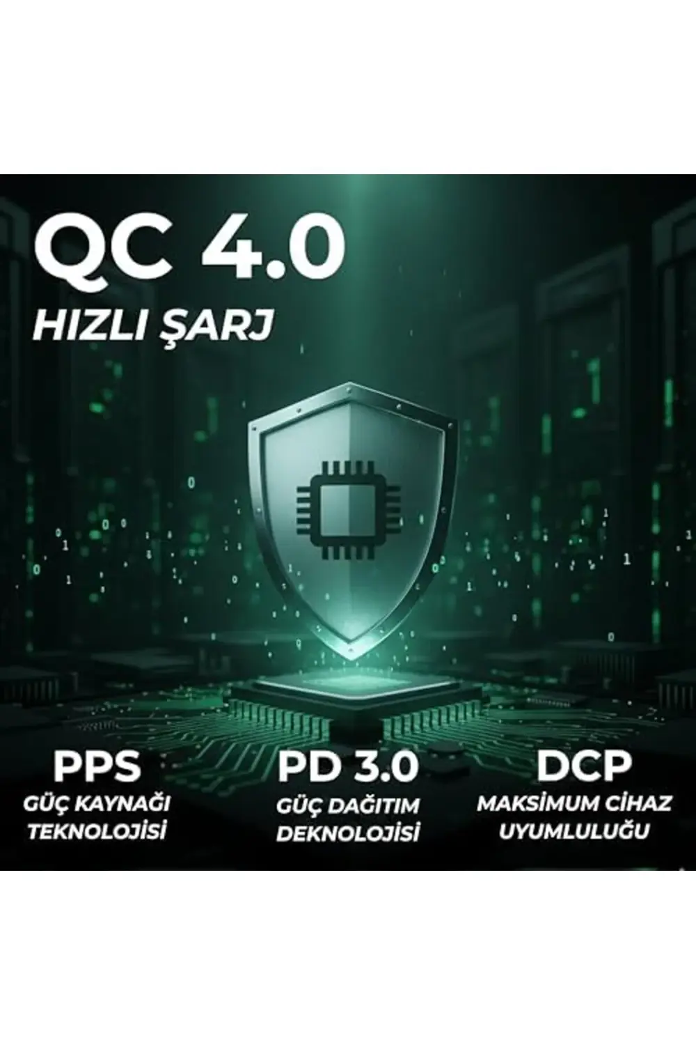 C312 30W PD GaN3 Type-C to Type-C Kablolu Şarj Aleti Set 395519