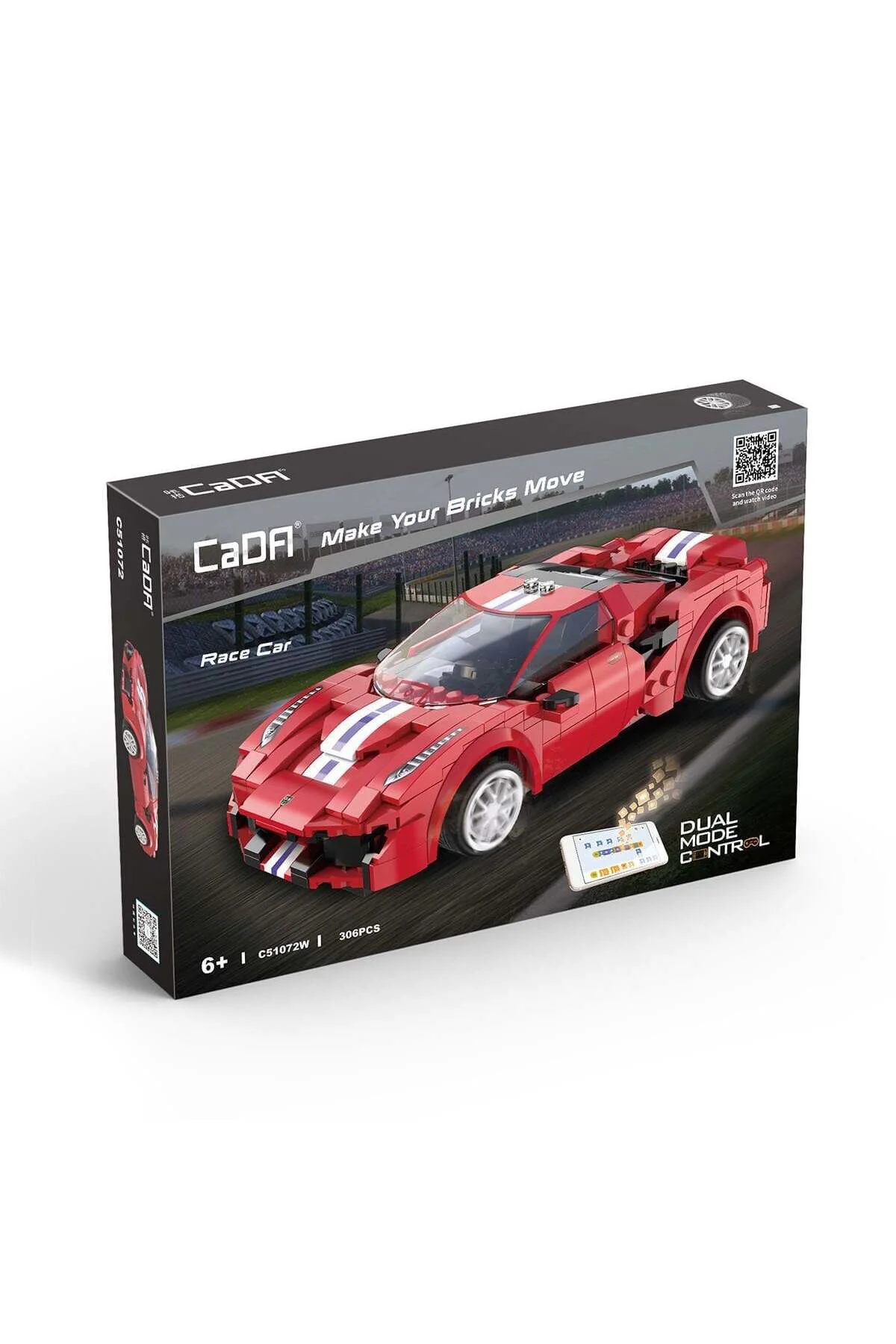 C51072W Cada Race Car Blok Seti 306 Parça-Vagonlife