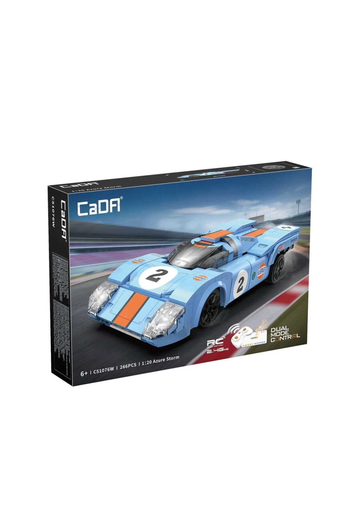 C51076W CADA AZURE FIRTINASI 266 PARÇA BLOCK OYUNCAK