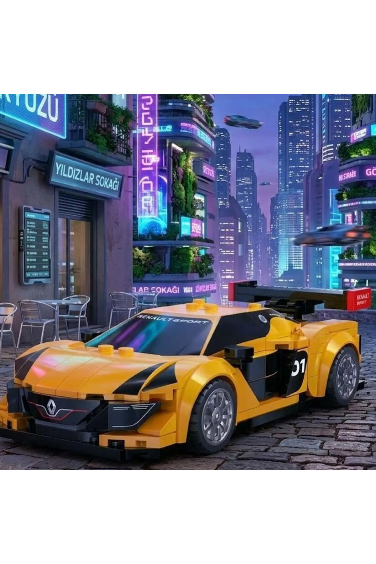 C51094W CADA RENAULT SPORT RS 0101 294 PARÇA BLOCK OYUNCAK C51094W CADA RENAULT SPORT RS 0101 294 PARÇA BLOCK OYUNCAK