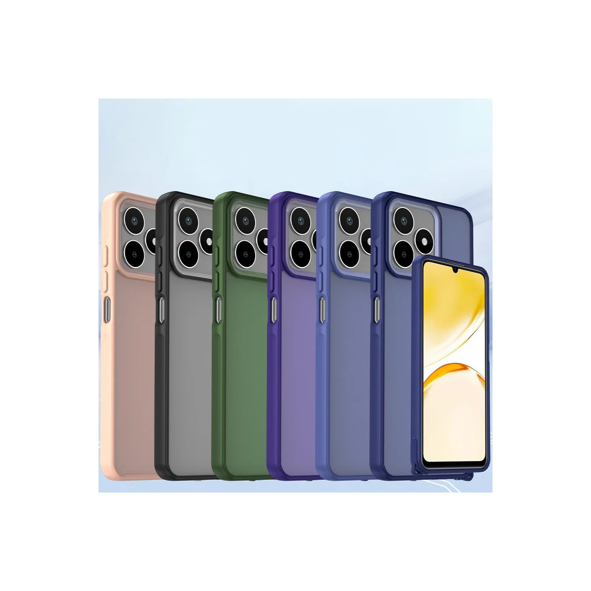 C53 Kılıf Elegant Kapak Siyah - Slim-fit TPU/PC Koruma (Tam Uyumlu)