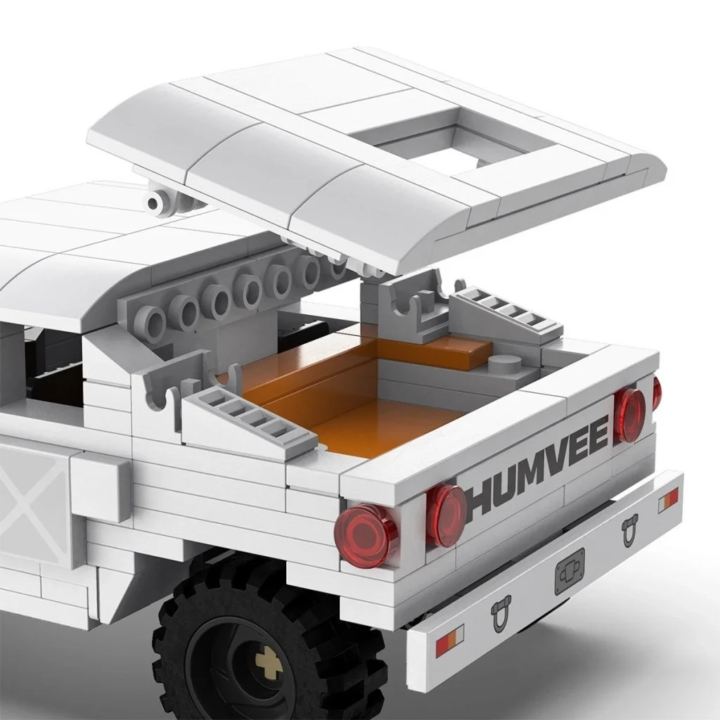 C55022W Humvee Jeep Blok Seti 328 Parça-Vagon life