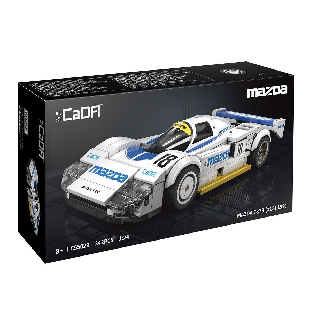 C55029W CADA Mazda 787B Blok Seti 242 Parça -Vagon life C55029W CADA Mazda 787B Blok Seti 242 Parça -Vagon life