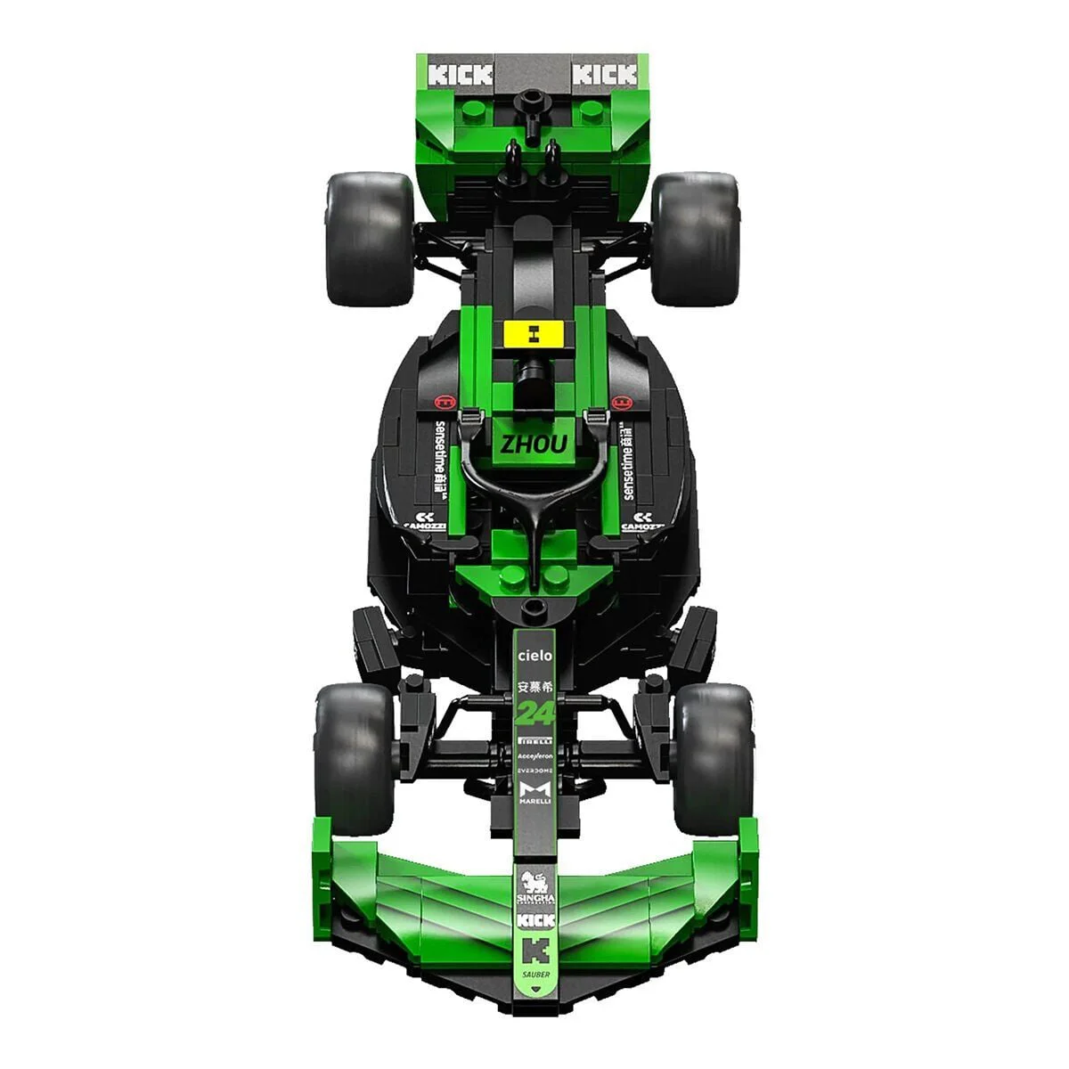 C55032W CADA SAUBER F1 FORMULA ARACI 314 PARÇA BLK OYUNCAK C55032W CADA SAUBER F1 FORMULA ARACI 314 PARÇA BLK OYUNCAK