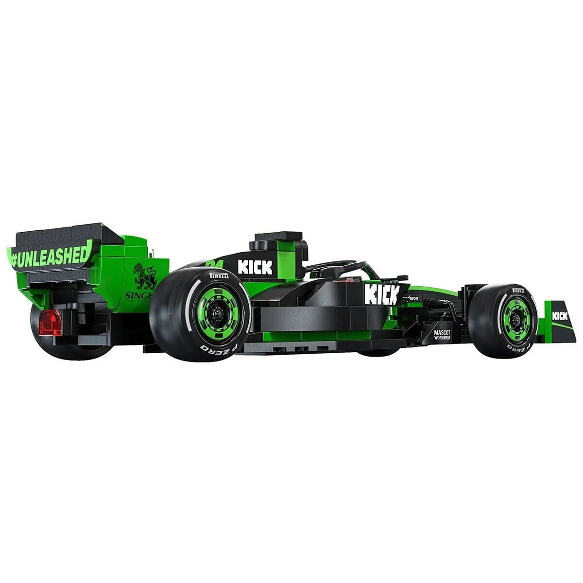 C55032W CADA SAUBER F1 FORMULA ARACI 314 PARÇA BLK OYUNCAK C55032W CADA SAUBER F1 FORMULA ARACI 314 PARÇA BLK OYUNCAK
