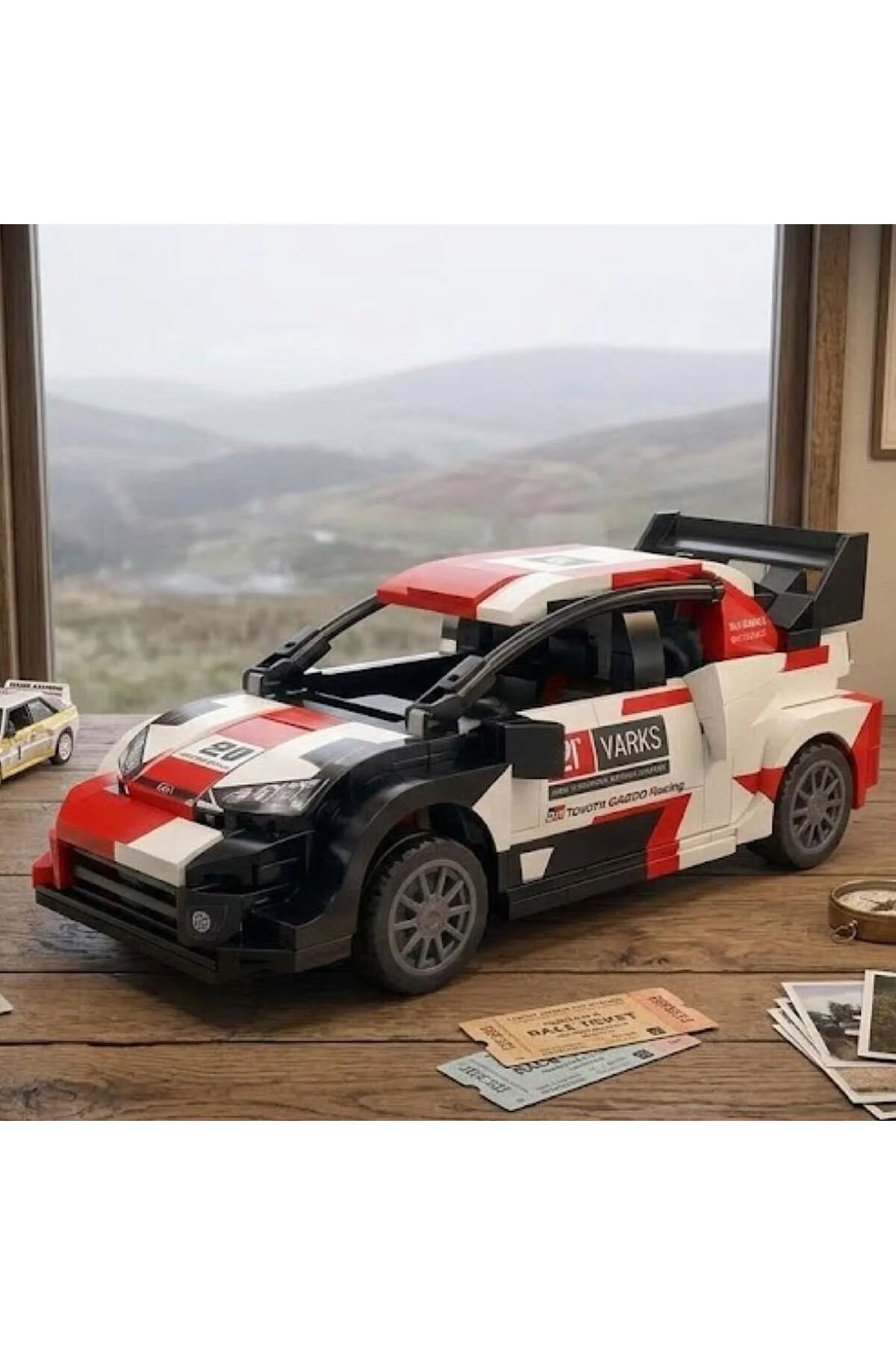 C55039W CADA TOYOTA GR YARIŞ RALLY1 324 PARÇA BLOCK OYUNCAK